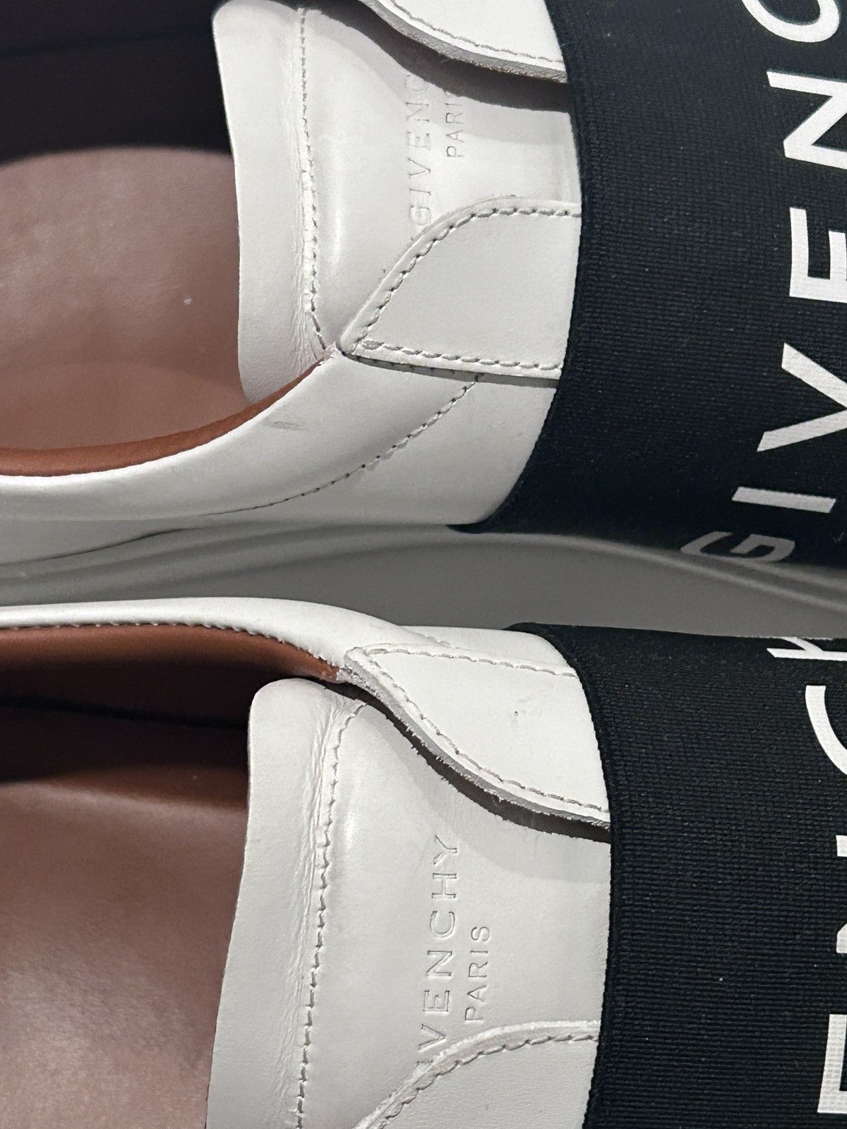 Givenchy Givenchy Urban Street Sneaker White Slip on Shoes Mens 42 Size US 9 / EU 42 - 12 Thumbnail
