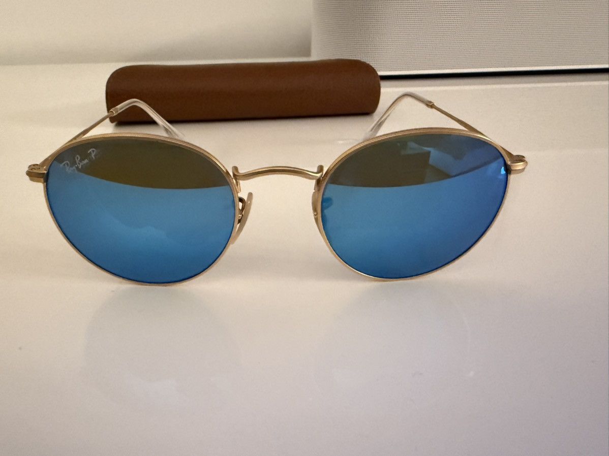 RayBan RAYBAN ROUND METAL SUNGLASSES Size ONE SIZE - 7 Thumbnail