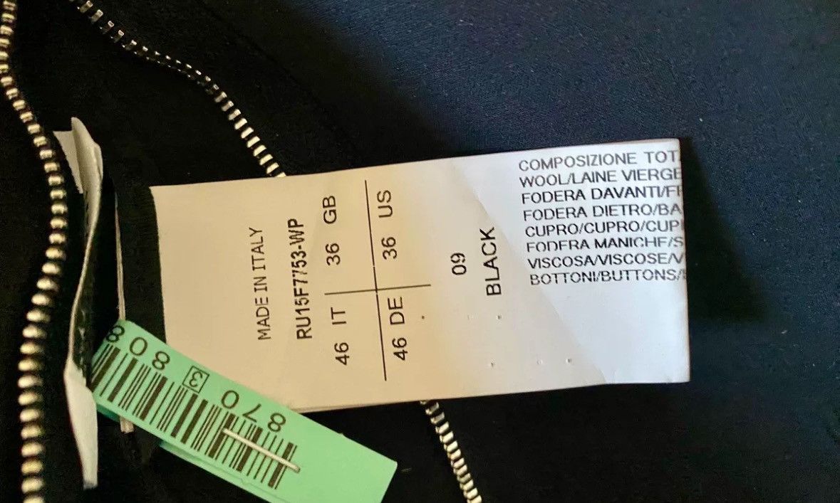 Rick Owens Rick Owens mainline black wool suit2412-Nextarrow Size US S / EU 44-46 / 1 - 4 Thumbnail