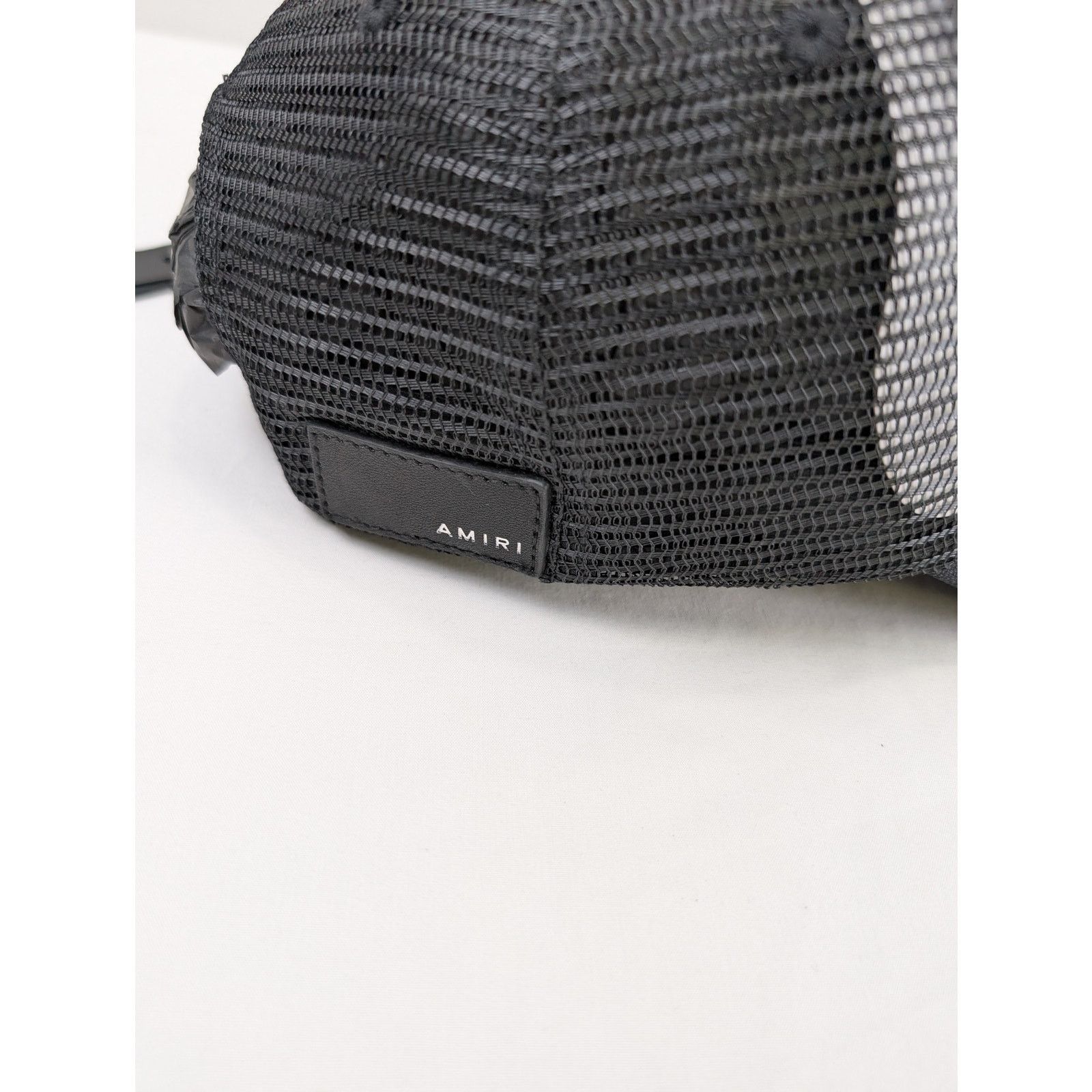 Amiri o1rshd1 Q:2 / Core Logo Trucker Cap / Hat in Black/White Size ONE SIZE - 7 Thumbnail