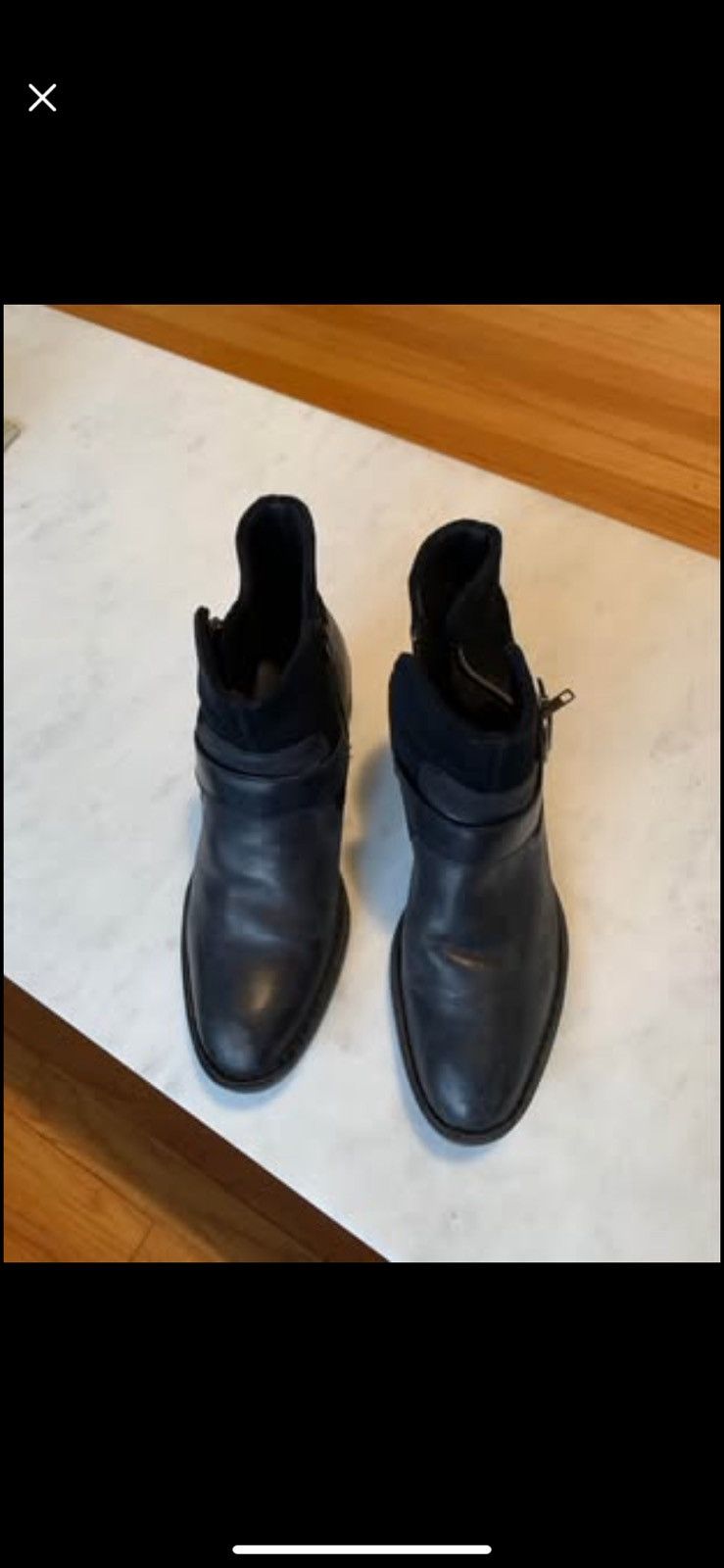 Born BORN KORITA WESTERN BOOTIE Ankle Booties BLACK Leather Suede Women 9.5 Boots. Paid $120 Size US 9.5 / IT 39.5 - 1 Thumbnail