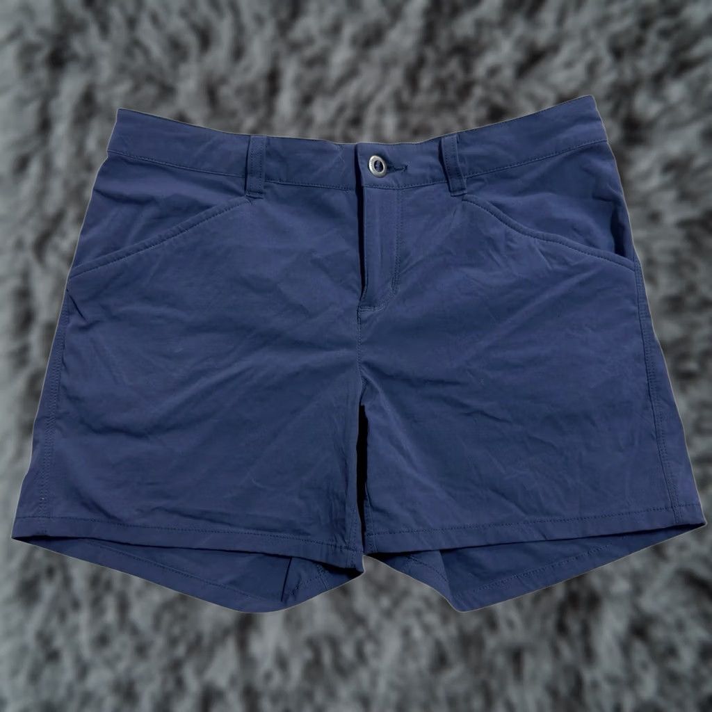 Patagonia Patagonia Womens Quandary Shorts Gray Nylon Stretch Hiking Outdoors 5" EUC Sz 6 Size 28" / US 6 / IT 42 - 1 Thumbnail