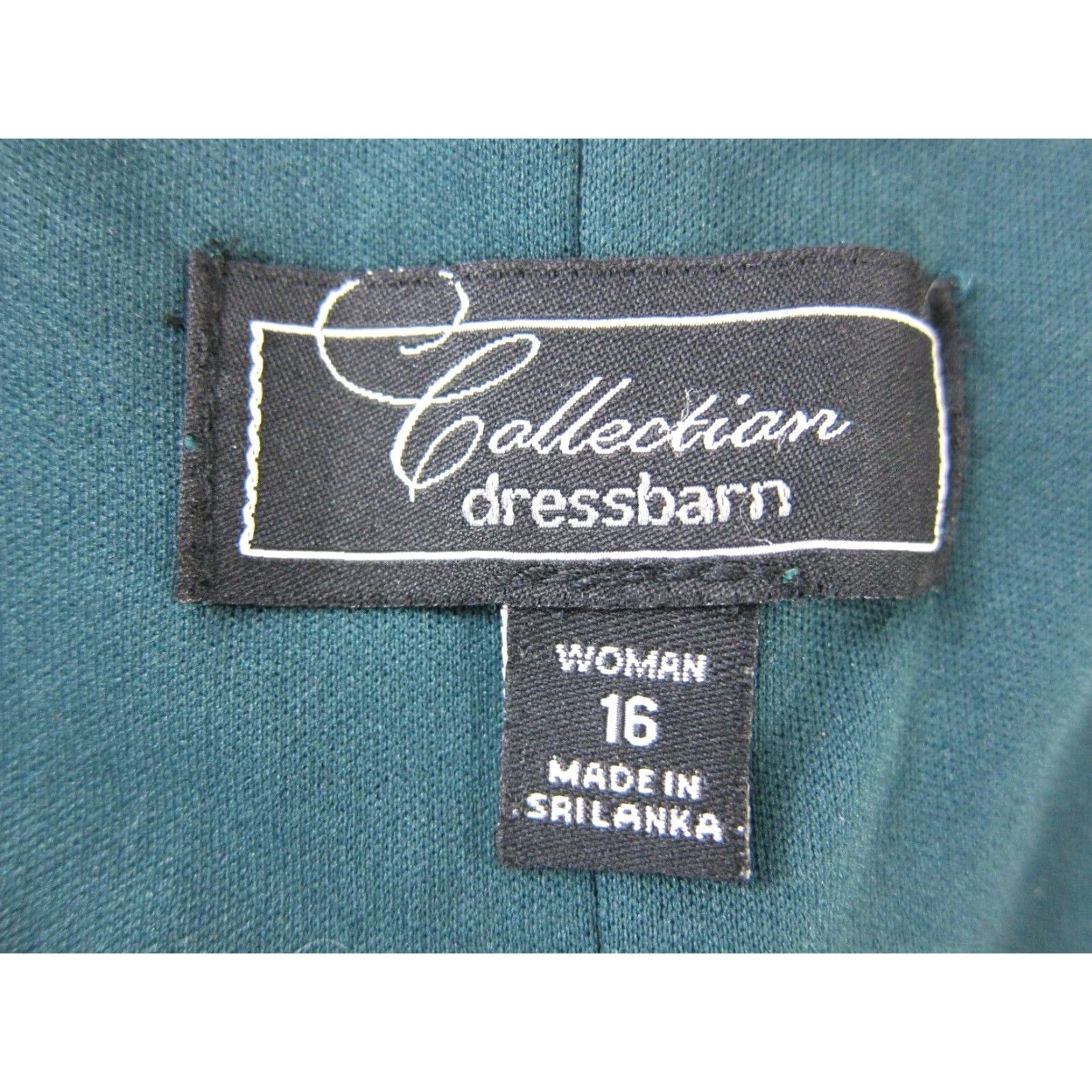 Vintage VINTAGE Dressbarn Dress 16 Emerald Green Cap Sleeve Sheath Dress Dressbarn Collection Dress Barn Green Cap Sleeve Sheath Dress 16 Size XXL / US 16-18 / IT 52-54 - 3 Thumbnail