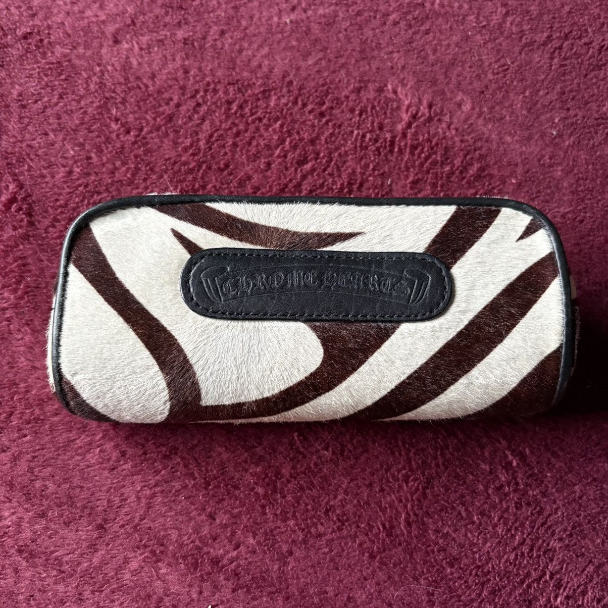 Chrome Hearts Chrome Hearts Zebra Pony Hair Glasses Case Size ONE SIZE - 1 Thumbnail