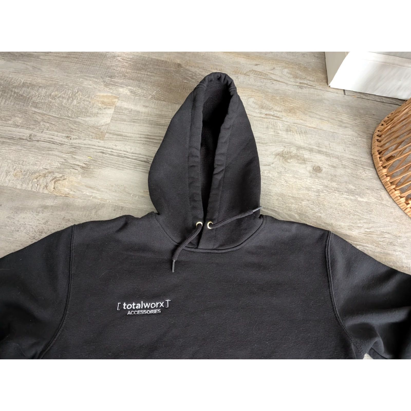 Carhartt EUC Carhartt Hoodie Mens Small Black Fleece Midweight Relaxed Pullover K121 Totalworx Size US S / EU 44-46 / 1 - 3 Thumbnail