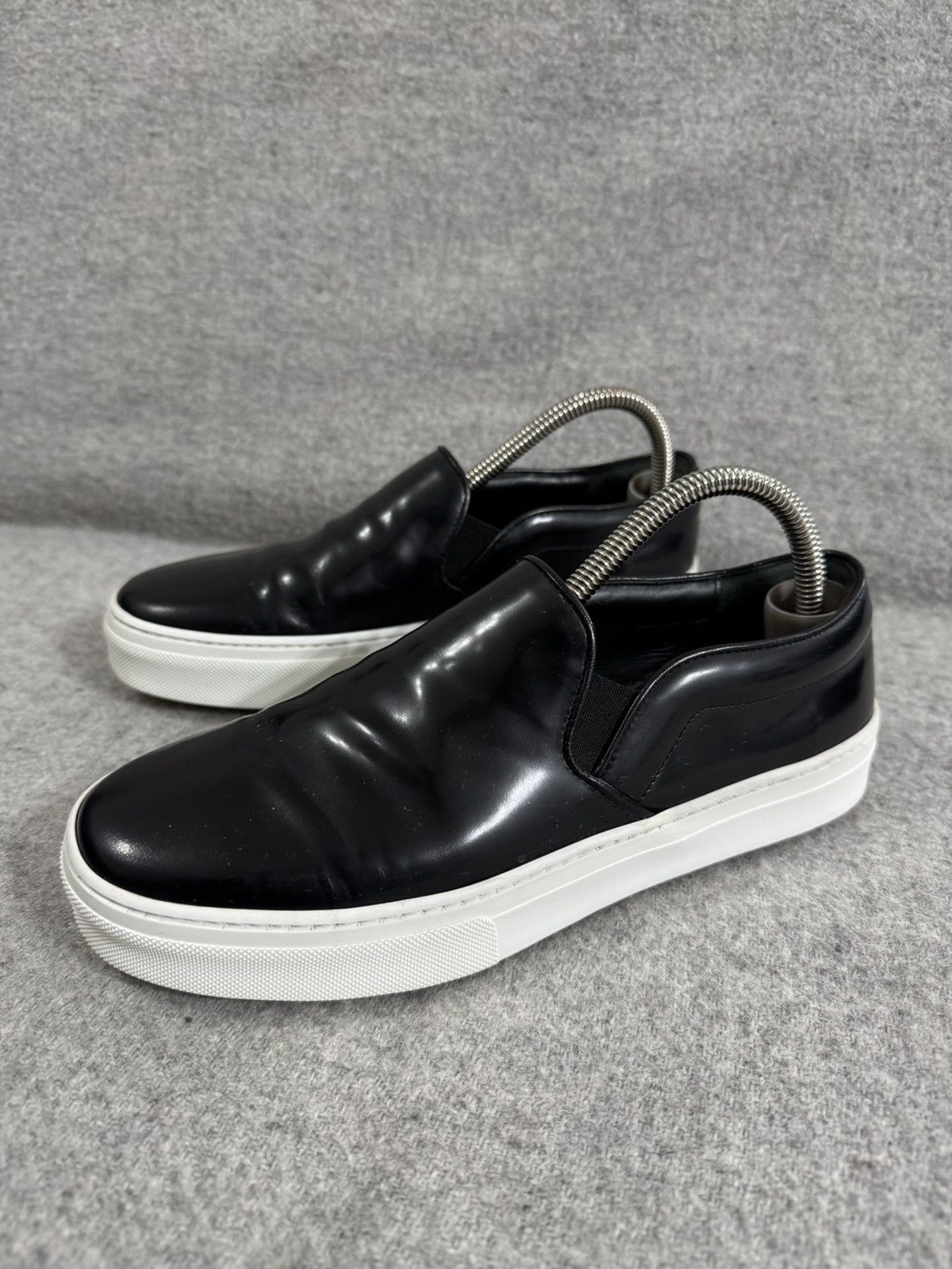 Celine Celine Paris Slip On Sneaker 25 Loafers size 38,5 black Size US 8.5 / IT 38.5 - 7 Thumbnail