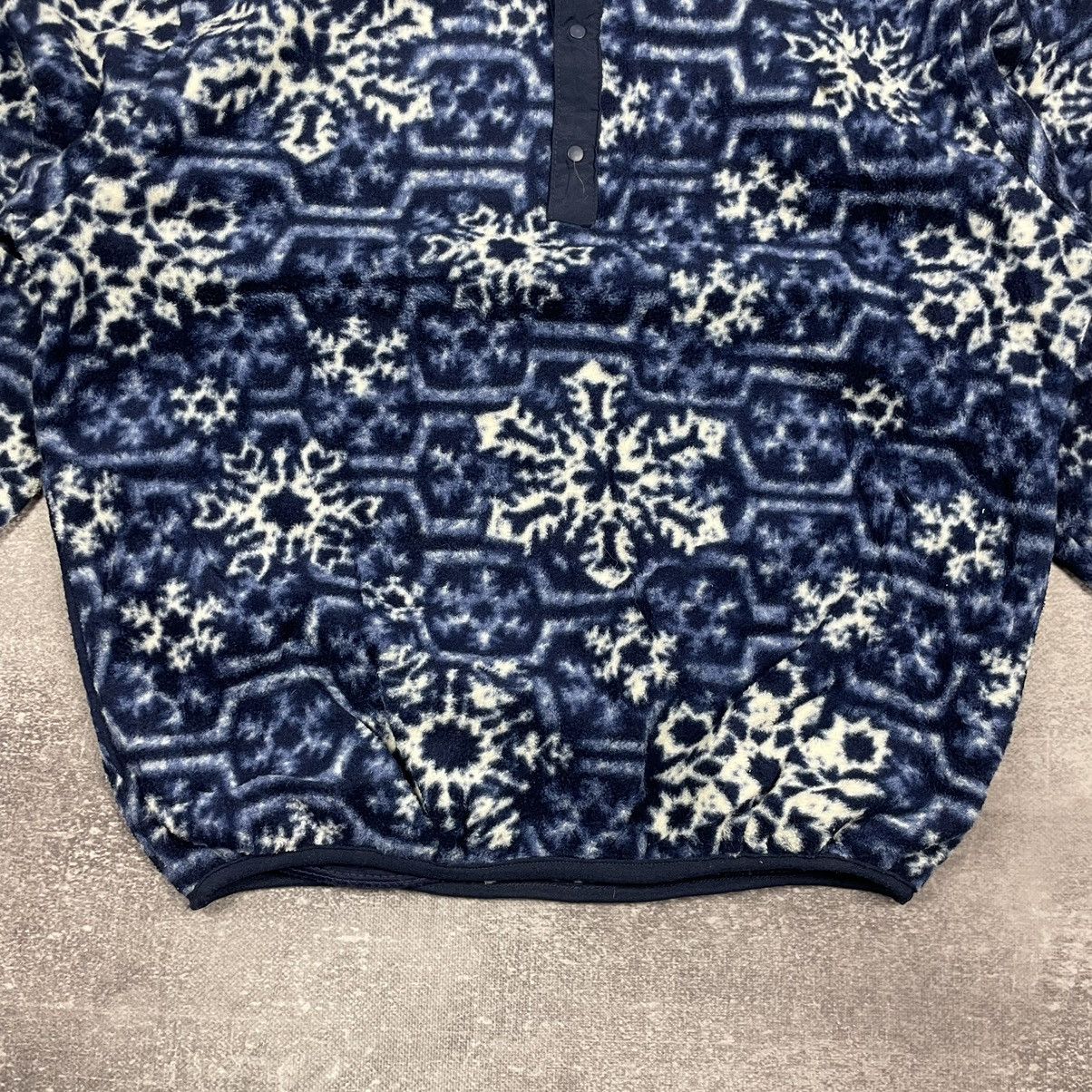 L.L. Bean Vintage Snowflake LL Bean Made in USA Fleece Jacket ❄️🌨️🏔️ Size US M / EU 48-50 / 2 - 3 Thumbnail