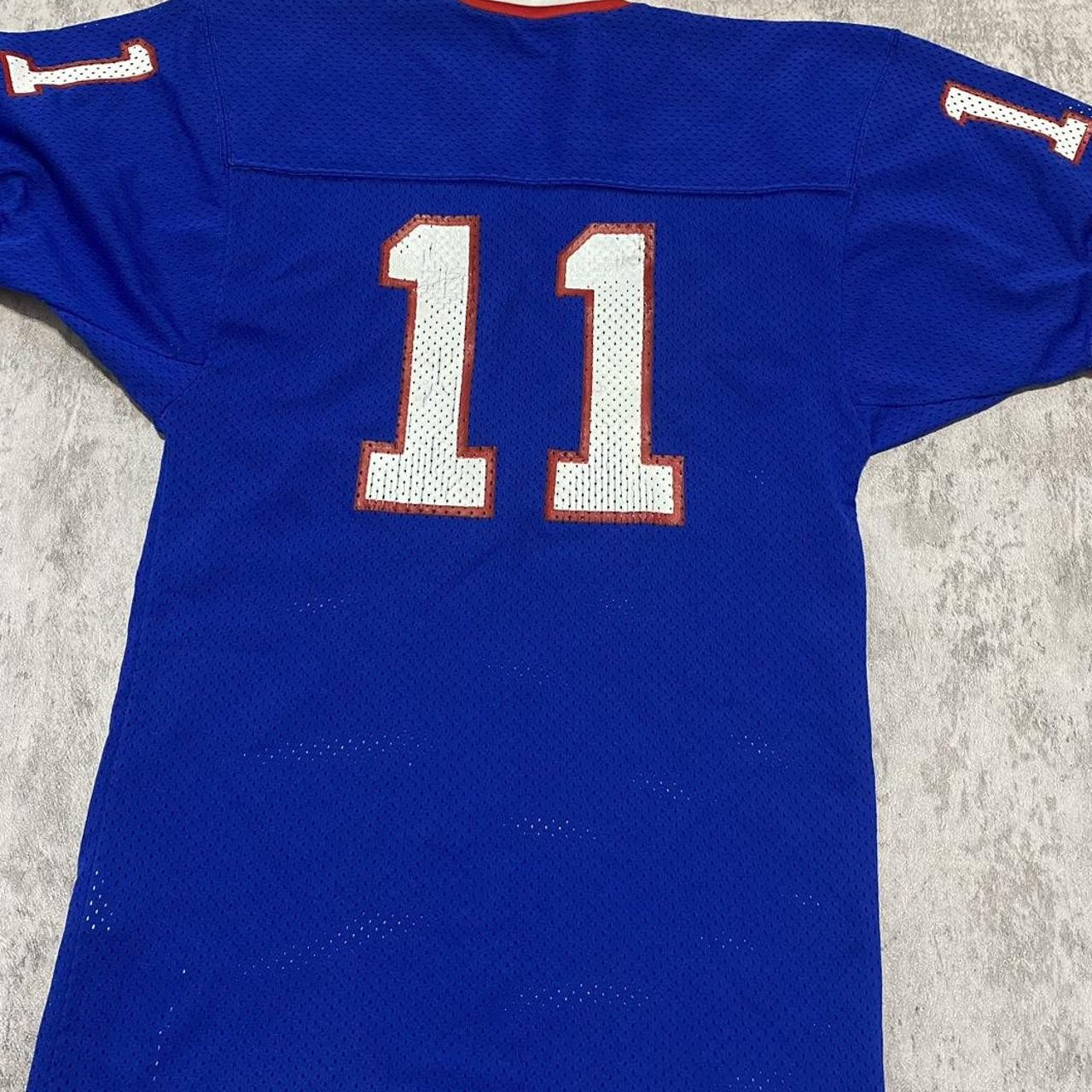 NFL 80s Blue and red Sand Knit Nfl USA jersey Size US S / EU 44-46 / 1 - 2 Thumbnail