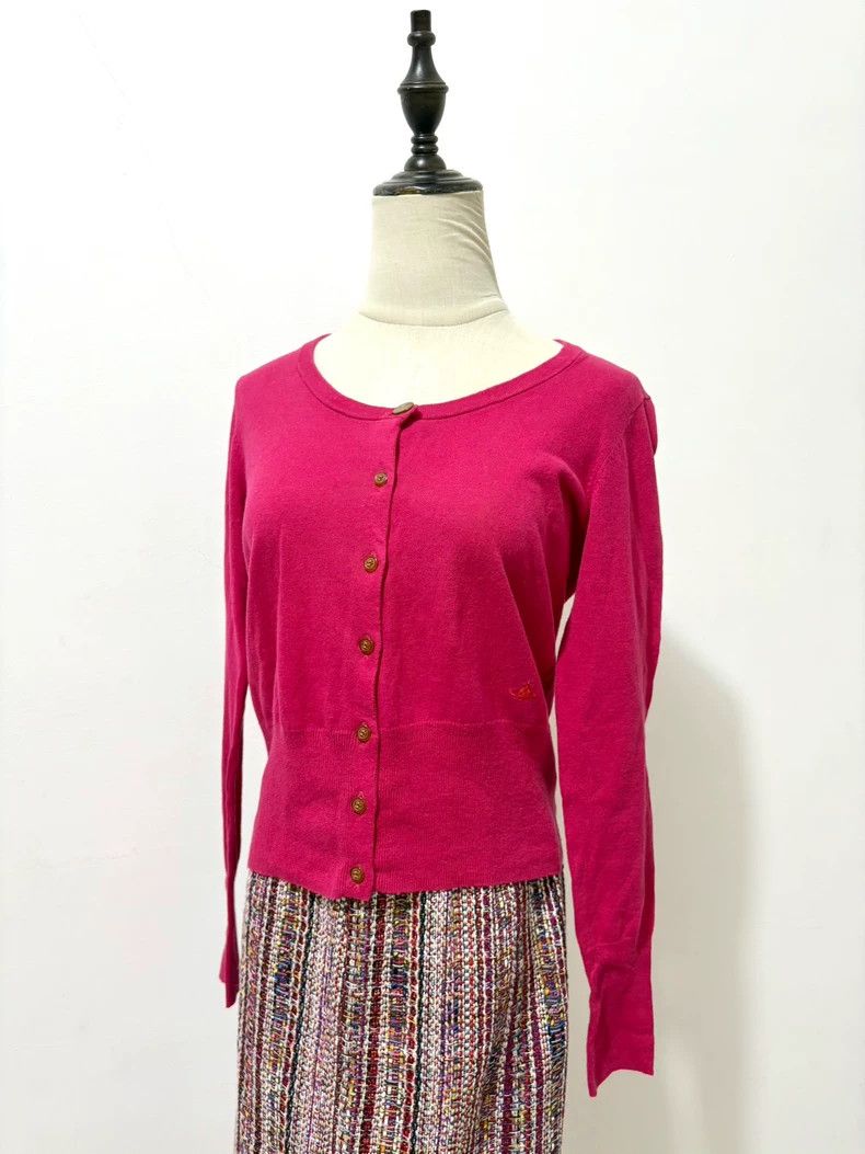 Vivienne Westwood Vivienne Westwood Pink knitted sweater Size M / US 6-8 / IT 42-44 - 4 Thumbnail