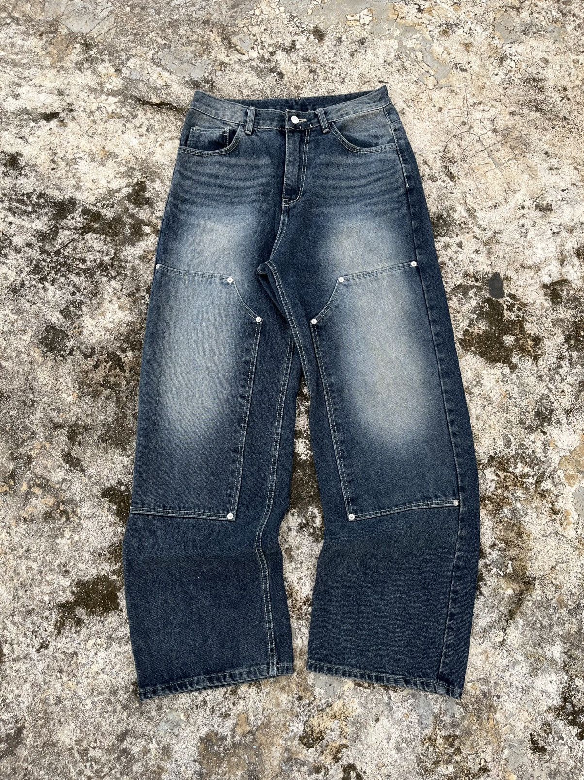 Other Double knee wash jeans Size US 29 - 1 Thumbnail
