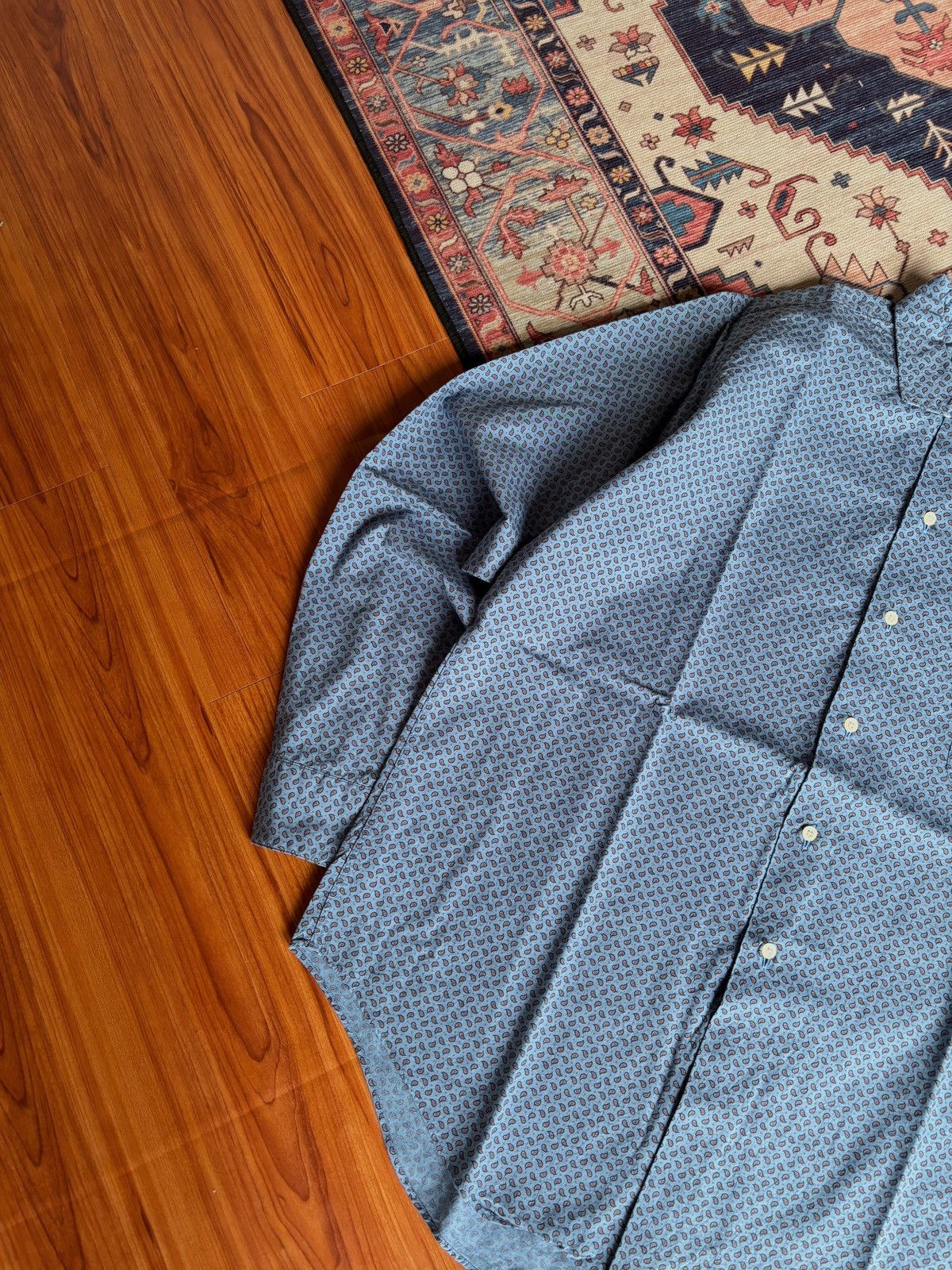 Beams Plus BEAMS PLUS PAISLAY BUTTON UP SHIRT Size US M / EU 48-50 / 2 - 13 Thumbnail