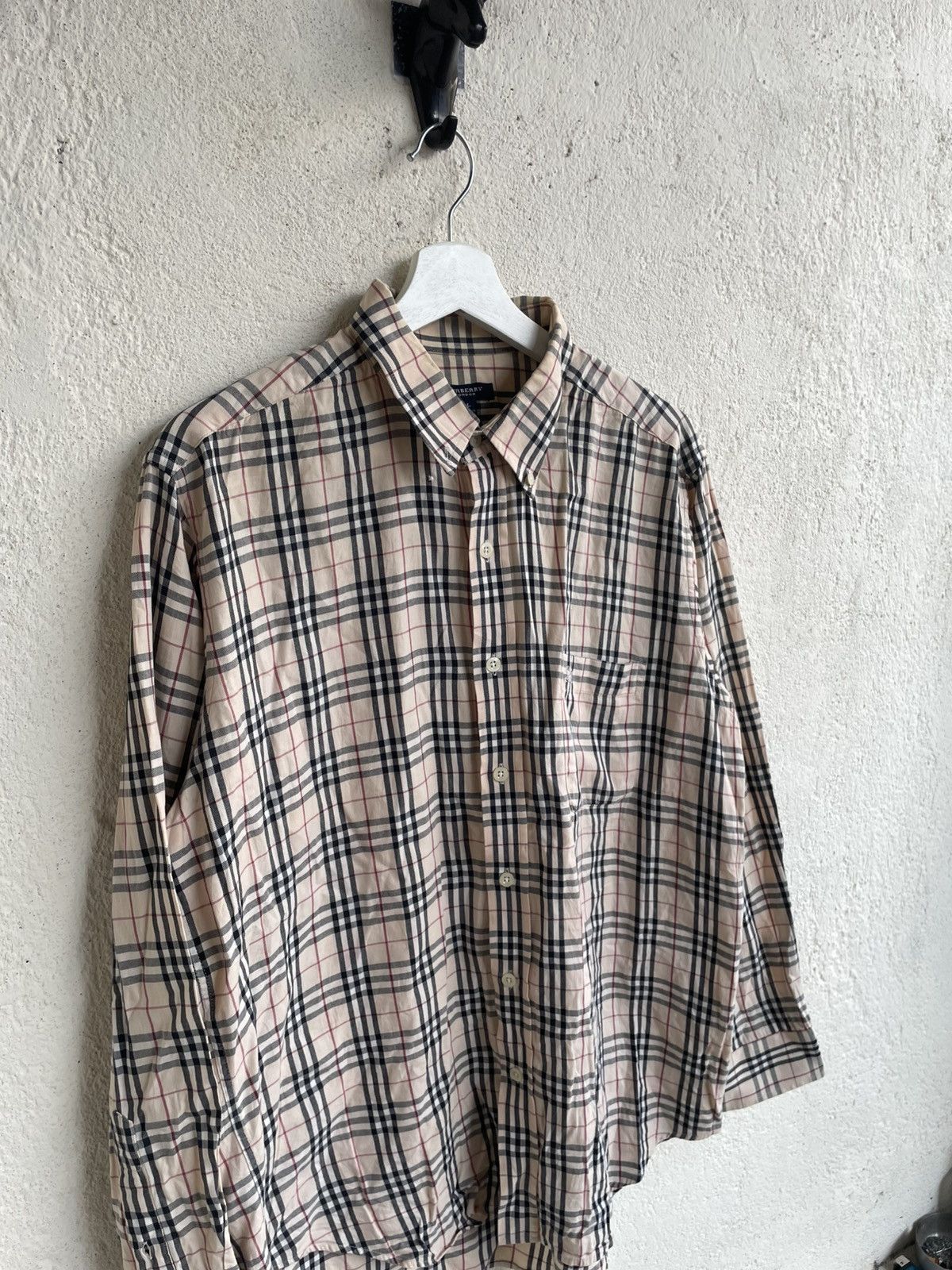 Burberry Vintage Burberry Plaid Shirt Embroidery Novacheck Hysteric Size US XL / EU 56 / 4 - 7 Thumbnail