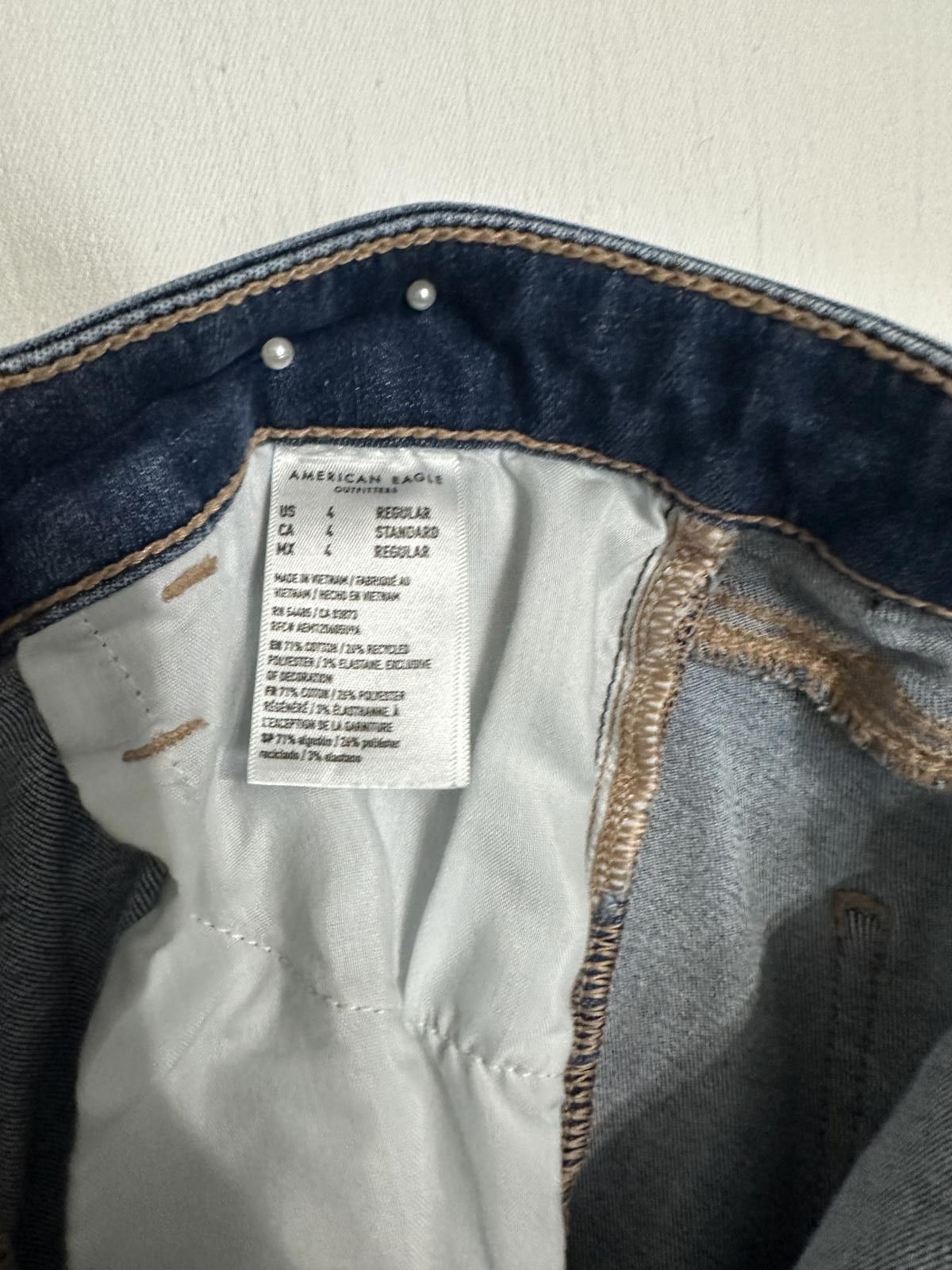 American Eagle Outfitters American Eagle Women's High-Waisted Skinny Jeans Size 27" / US 4 / IT 40 - 3 Thumbnail