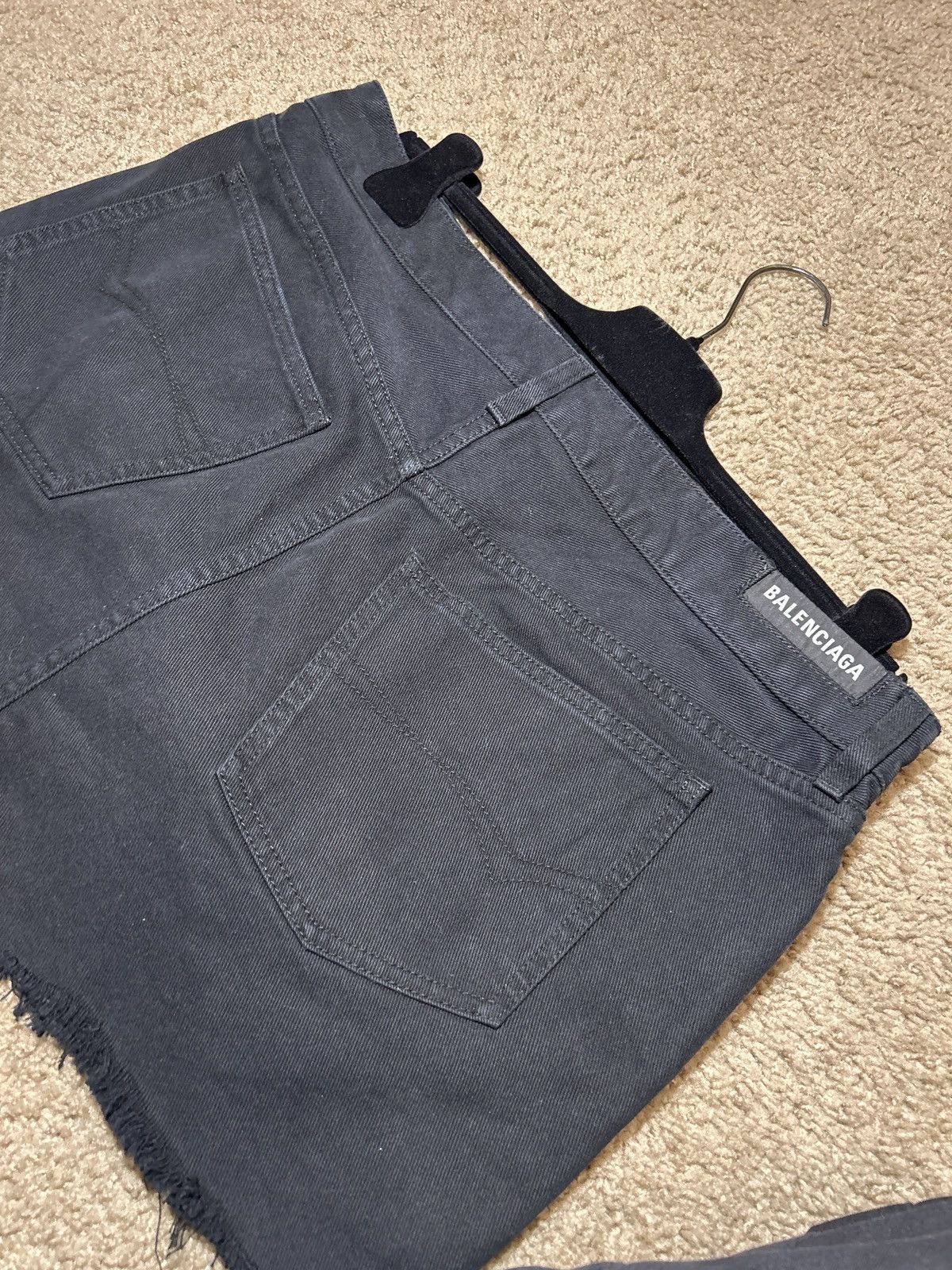 Balenciaga Balenciaga Denim Skirt Size 30" / US 8 / IT 44 - 4 Thumbnail