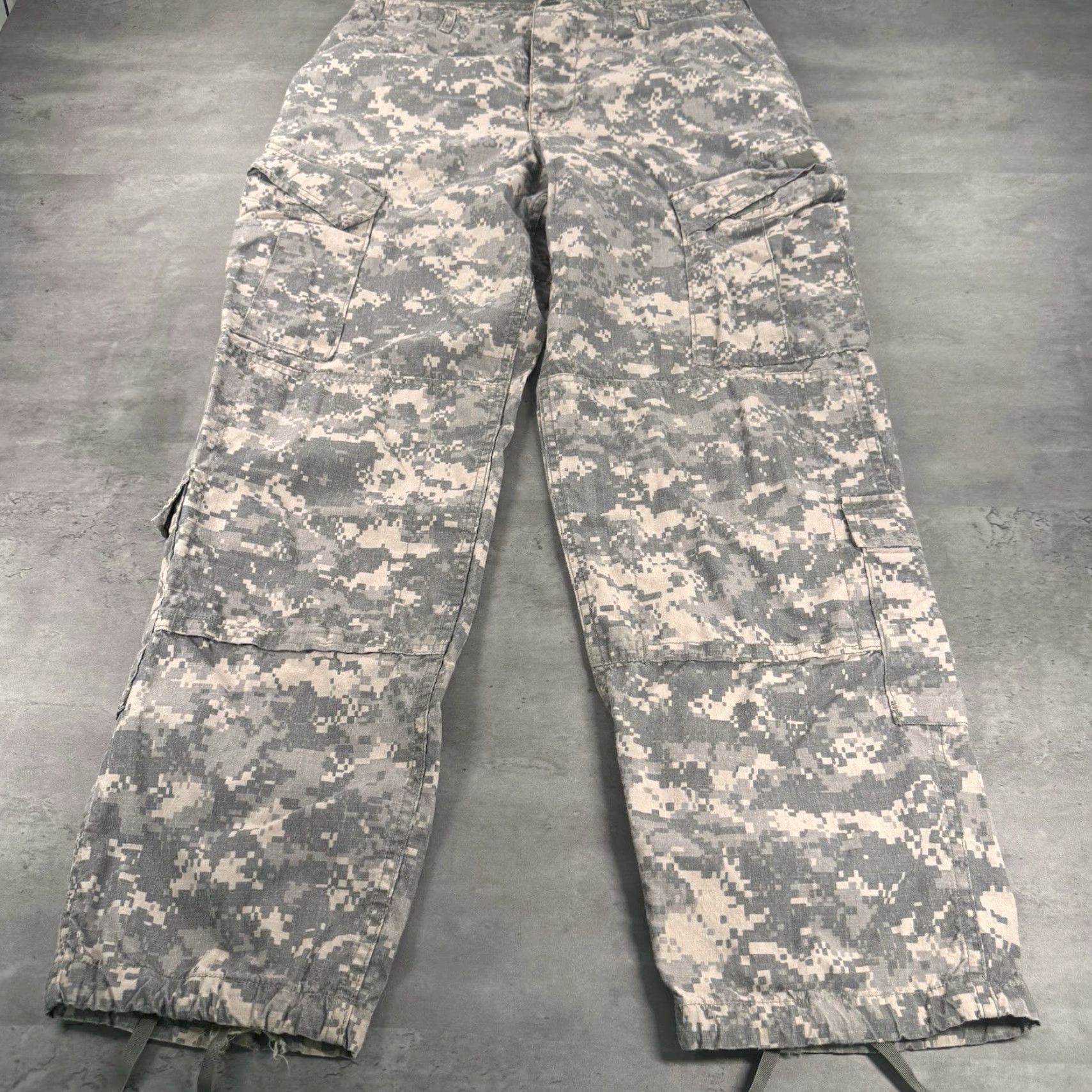 Propper VINTAGE PROPPER Military Army Cargo Pants Men Regular 33x32 Green Camouflage Canvas Cargo Pocket Army Outdoor 90s? Size US 33 - 2 Thumbnail