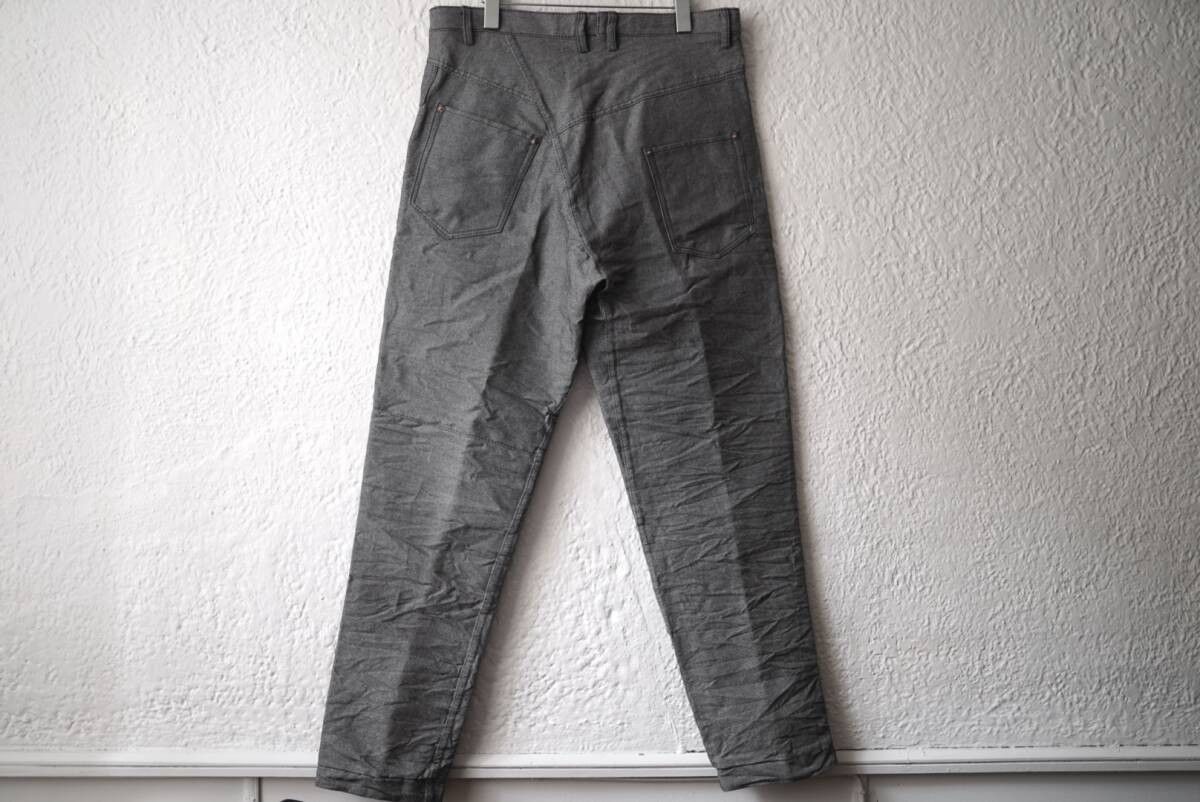 Taichi Murakami taichimurakami gray hemp cotton displacement jean sz7 $1500 Size US 32 / EU 48 - 7 Thumbnail
