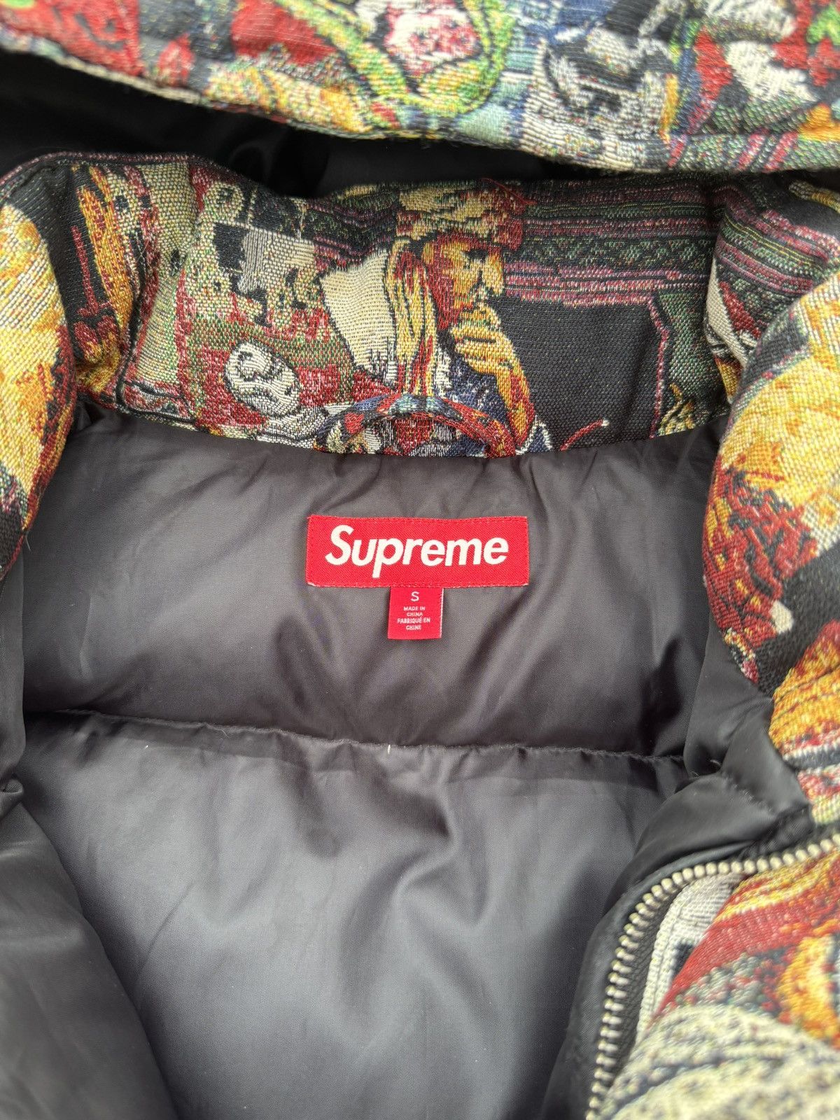 Bless × Supreme BLESS Supreme Tapestry Down Jacket Size US S / EU 44-46 / 1 - 6 Thumbnail