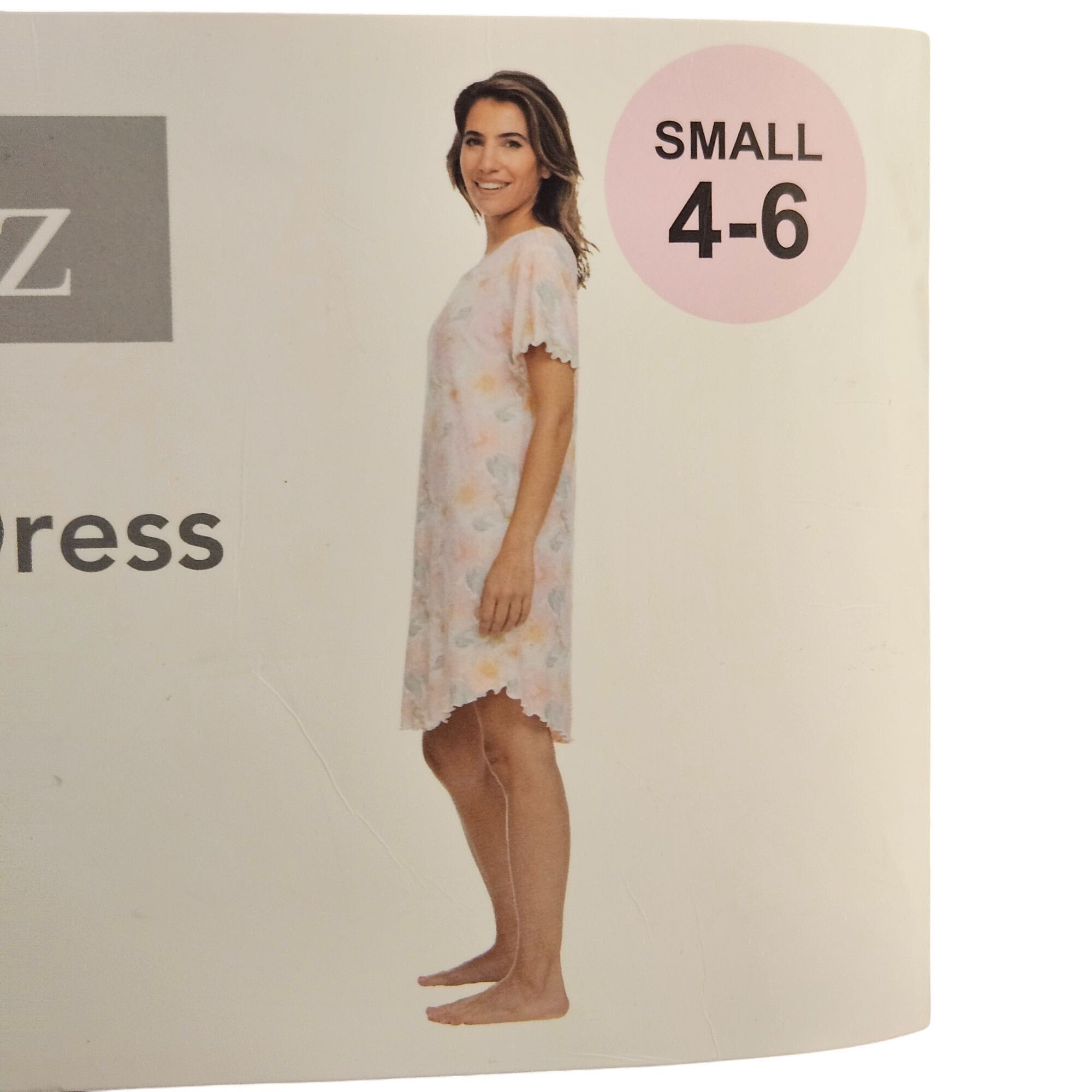 Other Flora Nikrooz Short Sleeve Sleep Dress Small 4-6 Soft Comfo Size S / US 4 / IT 40 - 4 Thumbnail