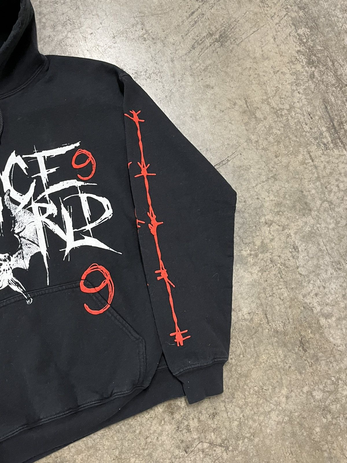 Vintage Juice wrld 999 bat grunge hoodie rare hype streetwear music Size US M / EU 48-50 / 2 - 7 Thumbnail