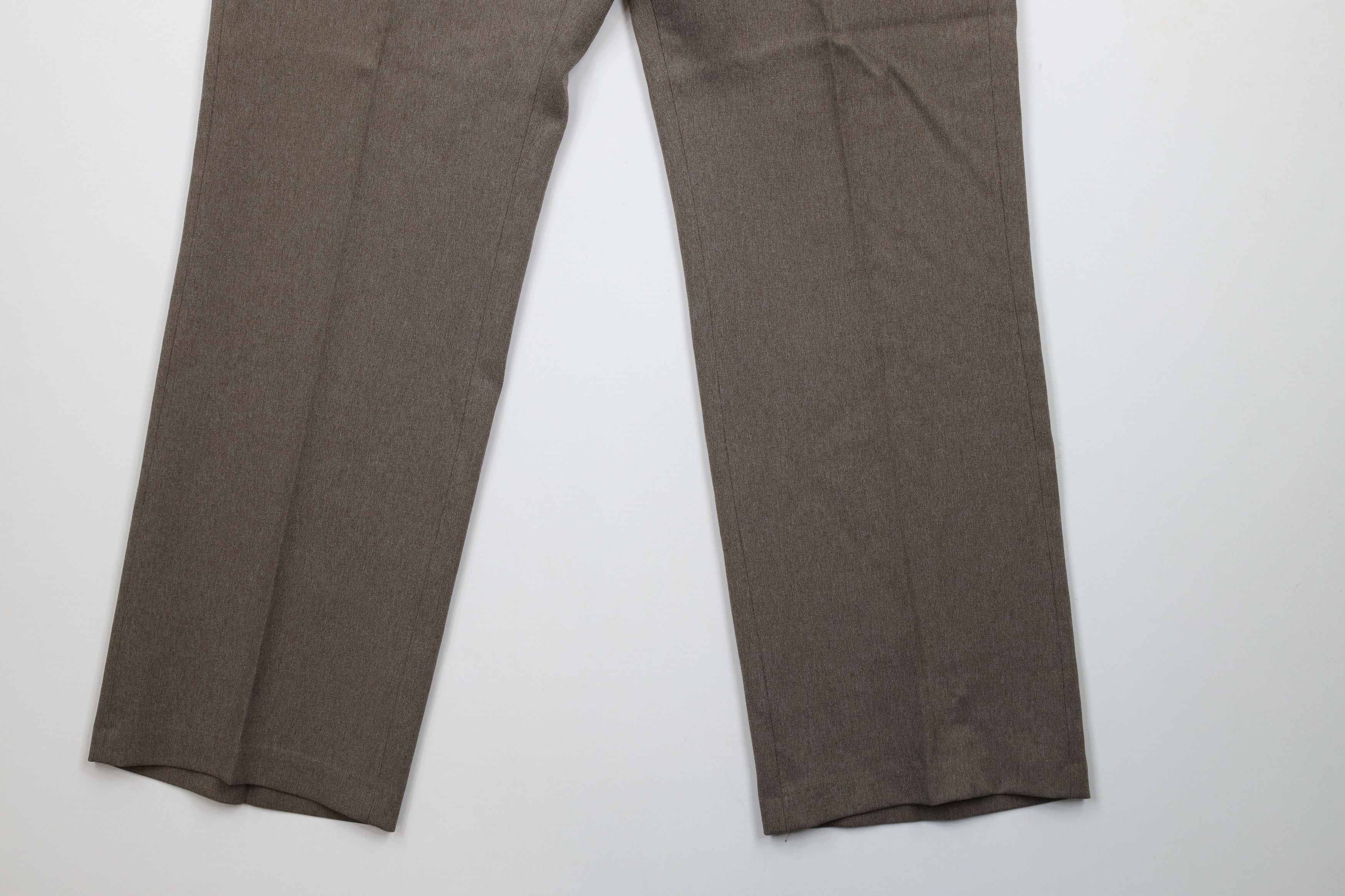 Levi's × Vintage Vintage 70s Levis Wide Leg Bell Bottoms Pants Beige USA Size US 38 / EU 54 - 4 Thumbnail