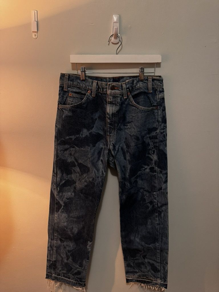 Levi's Vintage Levi's 505 - Bleached Orange Tab Size US 33 - 1 Thumbnail