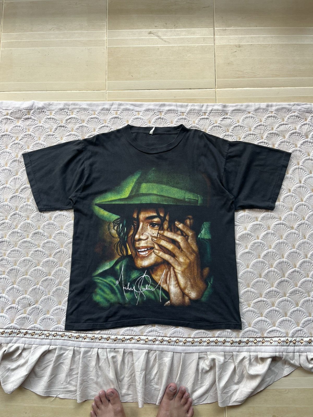 Michael Jackson Vintage 80’s-90’s Michael Jackson King of Pop Size US L / EU 52-54 / 3 - 2 Thumbnail