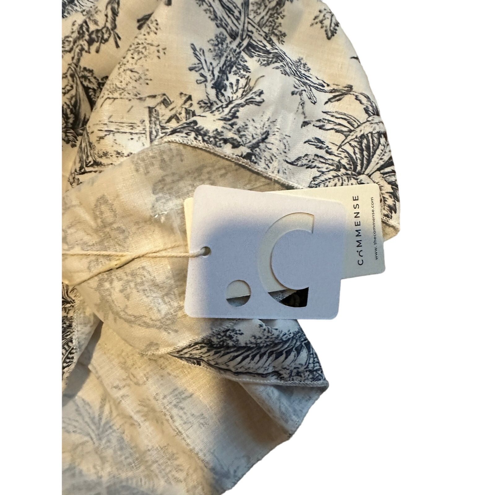 Other Commense Grey Ink Painting Print Tie Up A-Line Short Dress Size S / US 4 / IT 40 - 6 Thumbnail