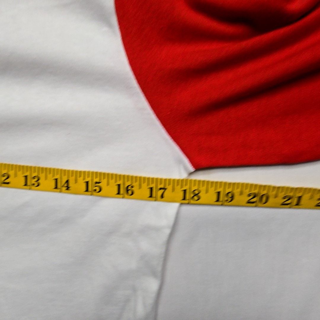 Vintage Vintage Le Riche Blank Henley Shirt Red White Striped L Tee Size L / US 10 / IT 46 - 6 Thumbnail
