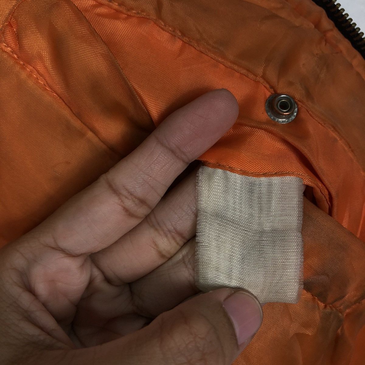 Japanese Brand 🔥RIOT RIOT WARM HEART VINTAGE BOMBER JACKET NYLON Size US M / EU 48-50 / 2 - 18 Thumbnail