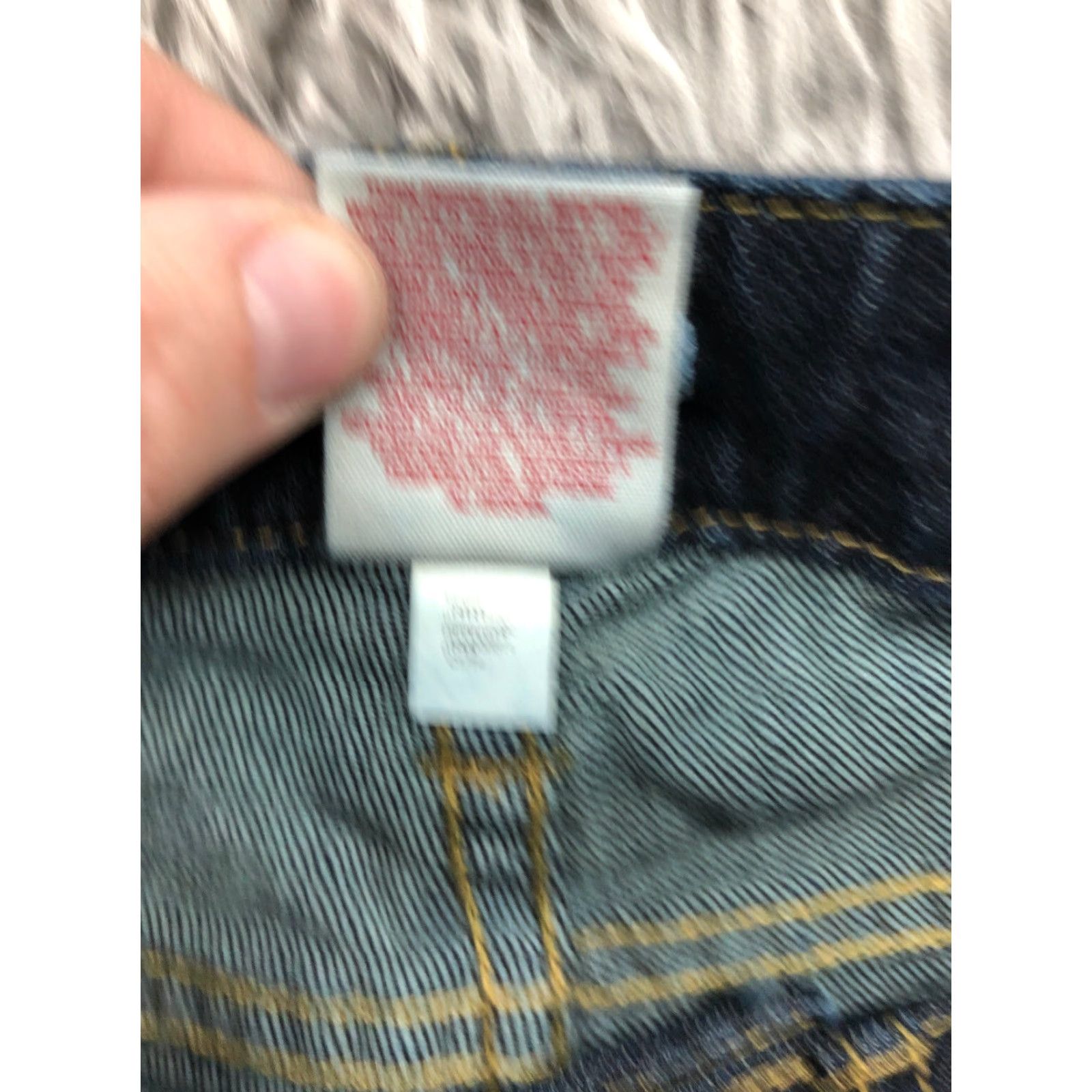 Mossimo Mossimo Shorts Juniors Size 5 Mid Rise Dark Wash Blue Denim Jean Shorts Size 27" / US 4 / IT 40 - 8 Thumbnail