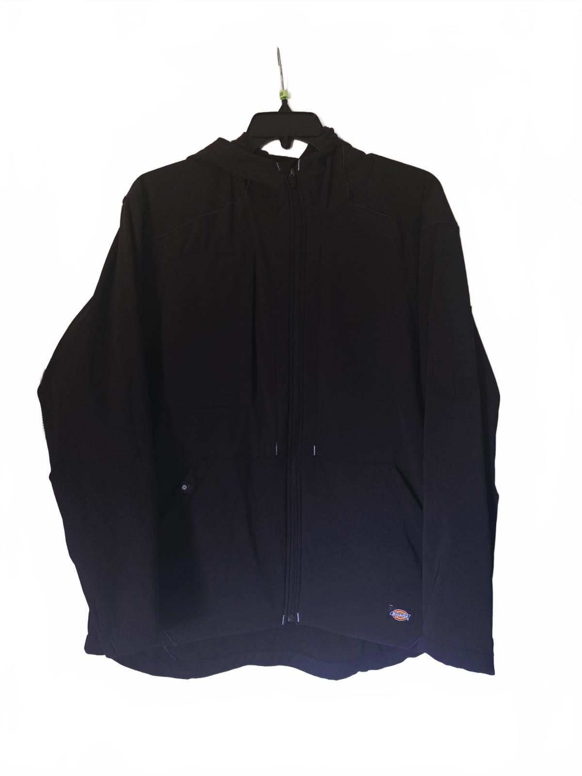 Dickies Dickies Hooded Softshell Jacket XL Black Full Zip Workwear Size US XL / EU 56 / 4 - 3 Thumbnail