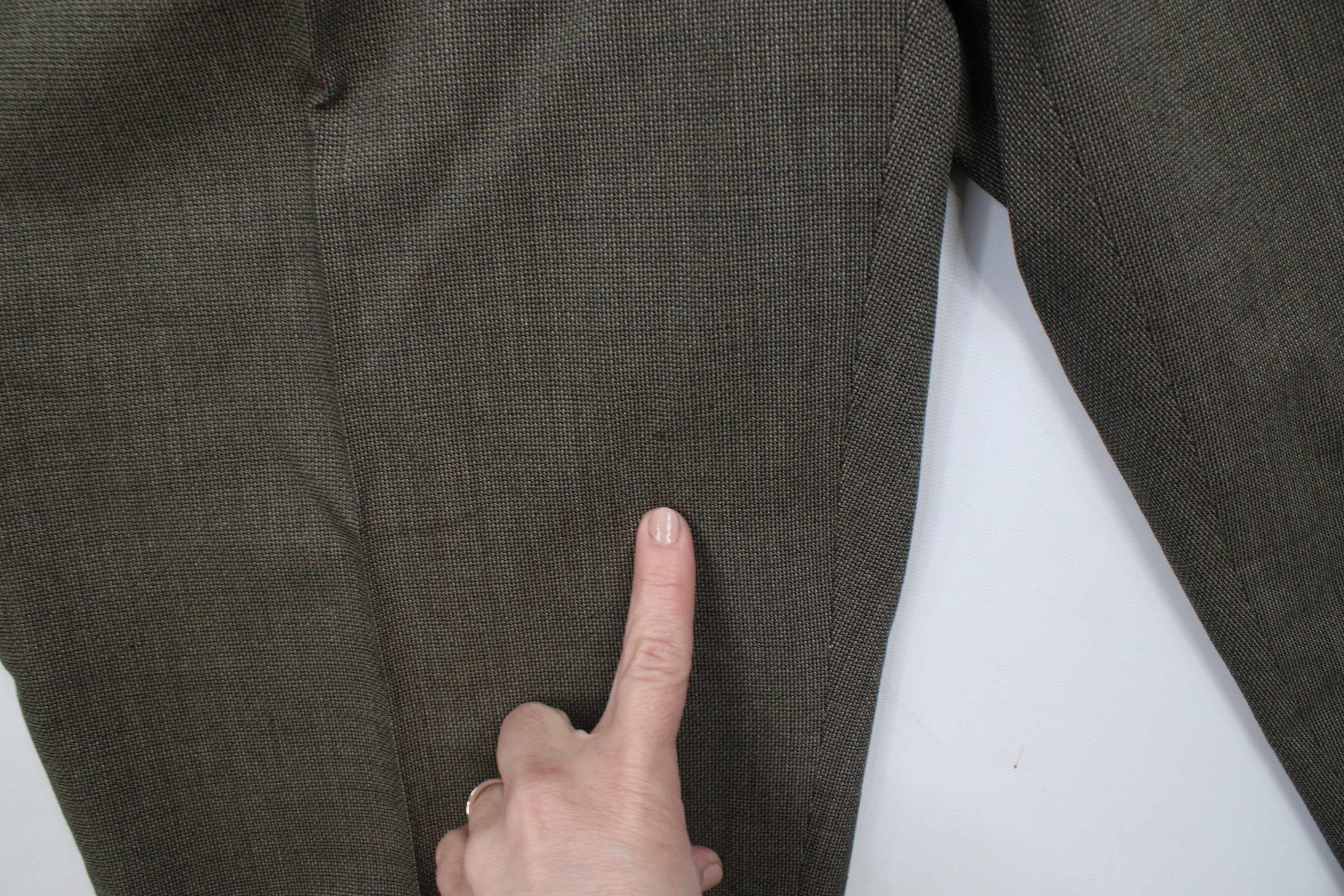 Vintage Vintage 90s Streetwear Pure Virgin Wool Tweed Chino Pants Size US 36 / EU 52 - 7 Thumbnail