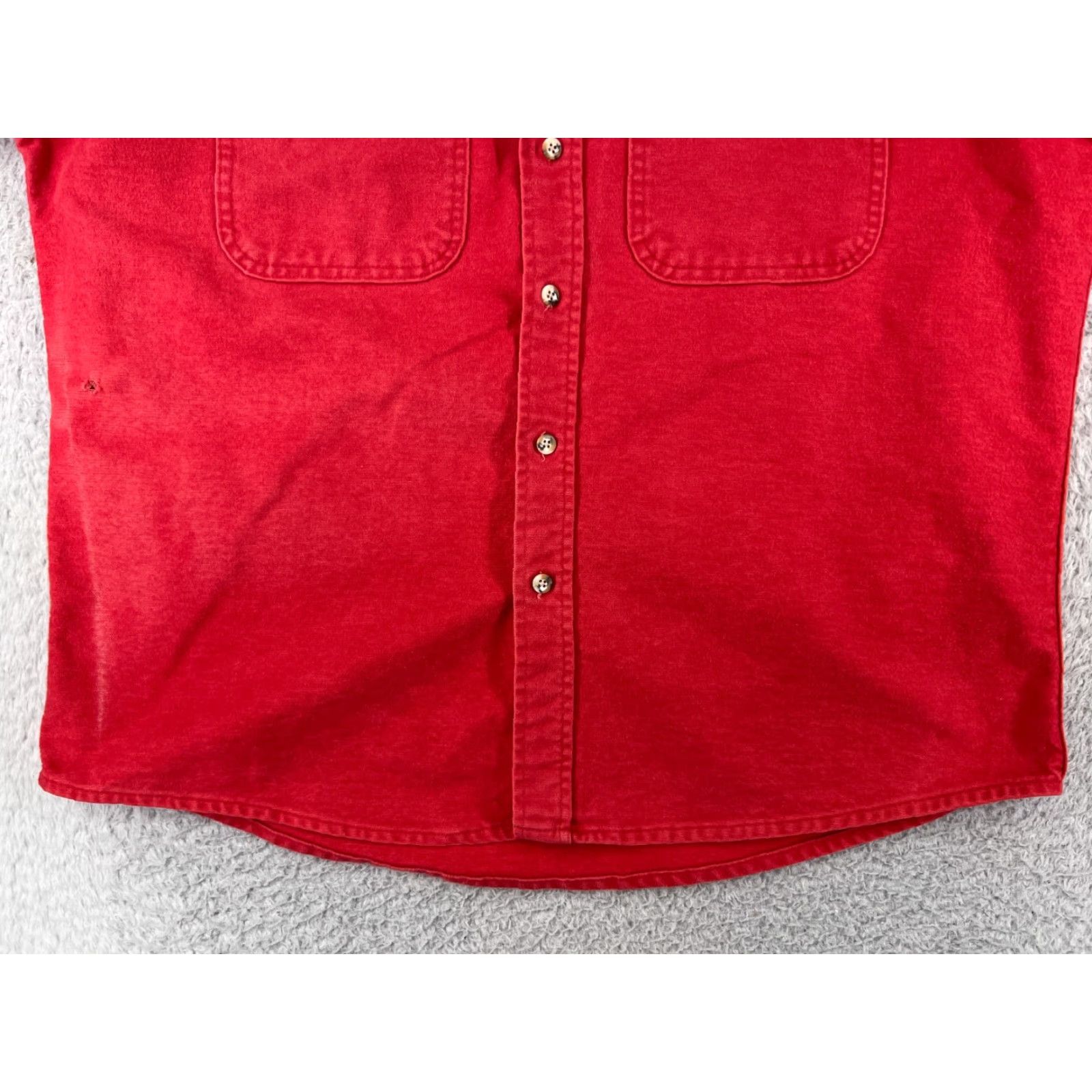 Vintage Gander Mountain Shirt Mens XL Red Button-Up 100% Cotton US Made Plaid Casual Workwear Shirt Men’s XL Red Gander Mountain Button-Up Cotton Shirt Size US XL / EU 56 / 4 - 7 Thumbnail