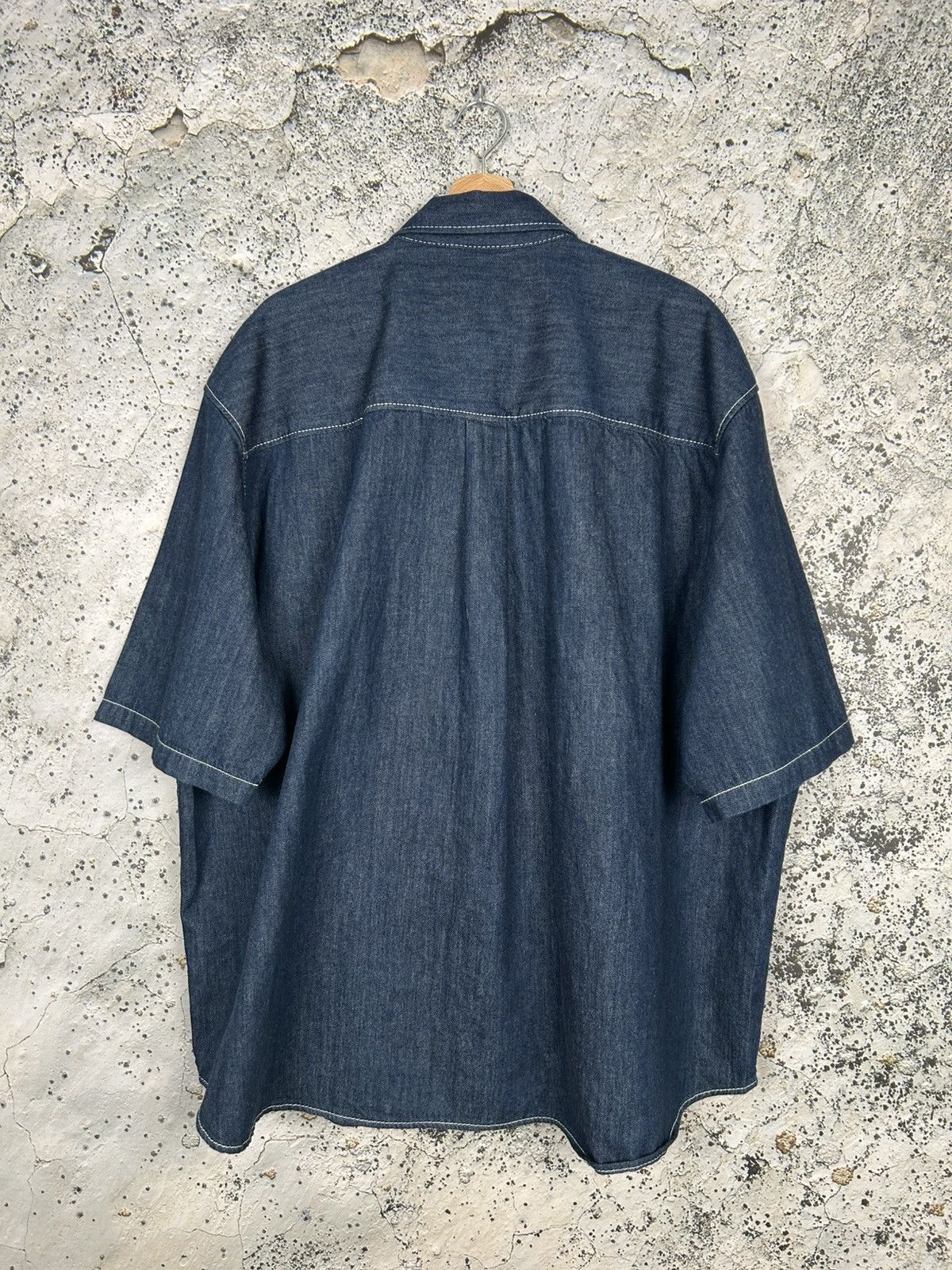 Weekday Weekday Griffith Denim Oversized Shirt Raw Jeans Skate Baggy Size US L / EU 52-54 / 3 - 4 Thumbnail
