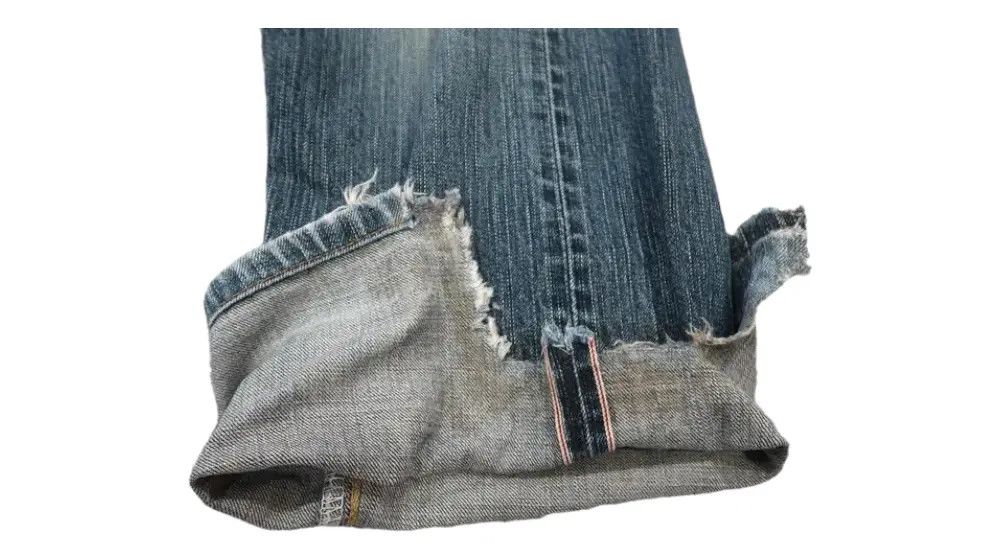 Edwin Vintage Edwin 505z Selvedge Distressed Jeans Size US 32 / EU 48 - 5 Thumbnail
