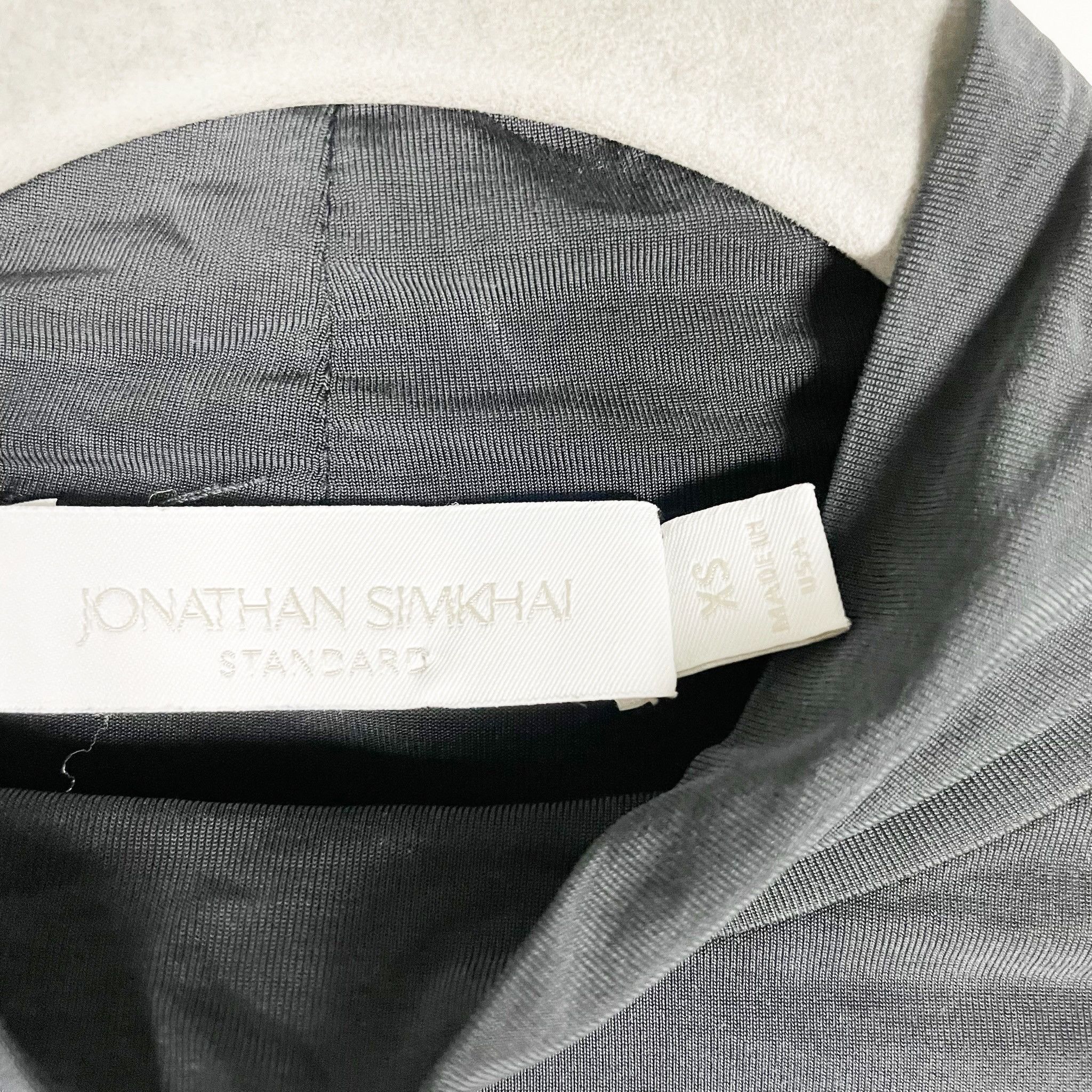 Jonathan Simkhai Jonathan Simkhai Standard Haze Slinky Jersey Size XS / US 0-2 / IT 36-38 - 4 Thumbnail