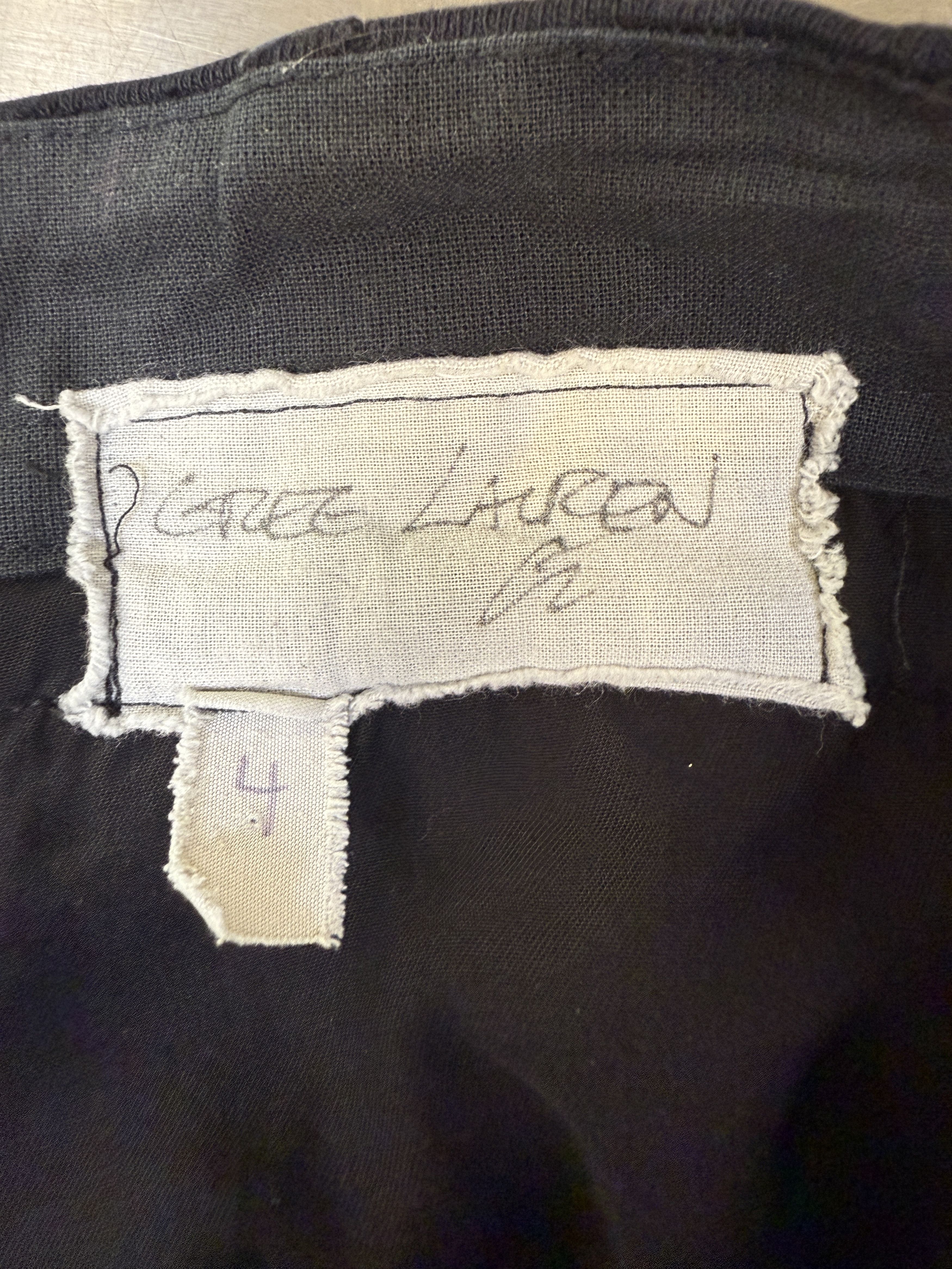 Greg Lauren Greg Lauren Black Fleece/Tent Slim Cargo Lounge Pant Size US 36 / EU 52 - 5 Thumbnail