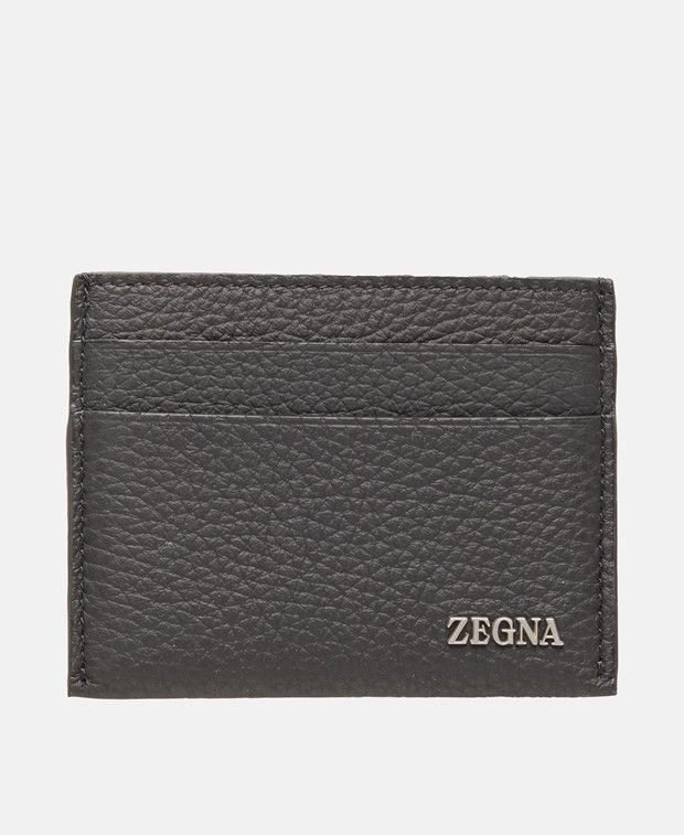 Ermenegildo Zegna Leather card holder Size ONE SIZE - 1 Thumbnail