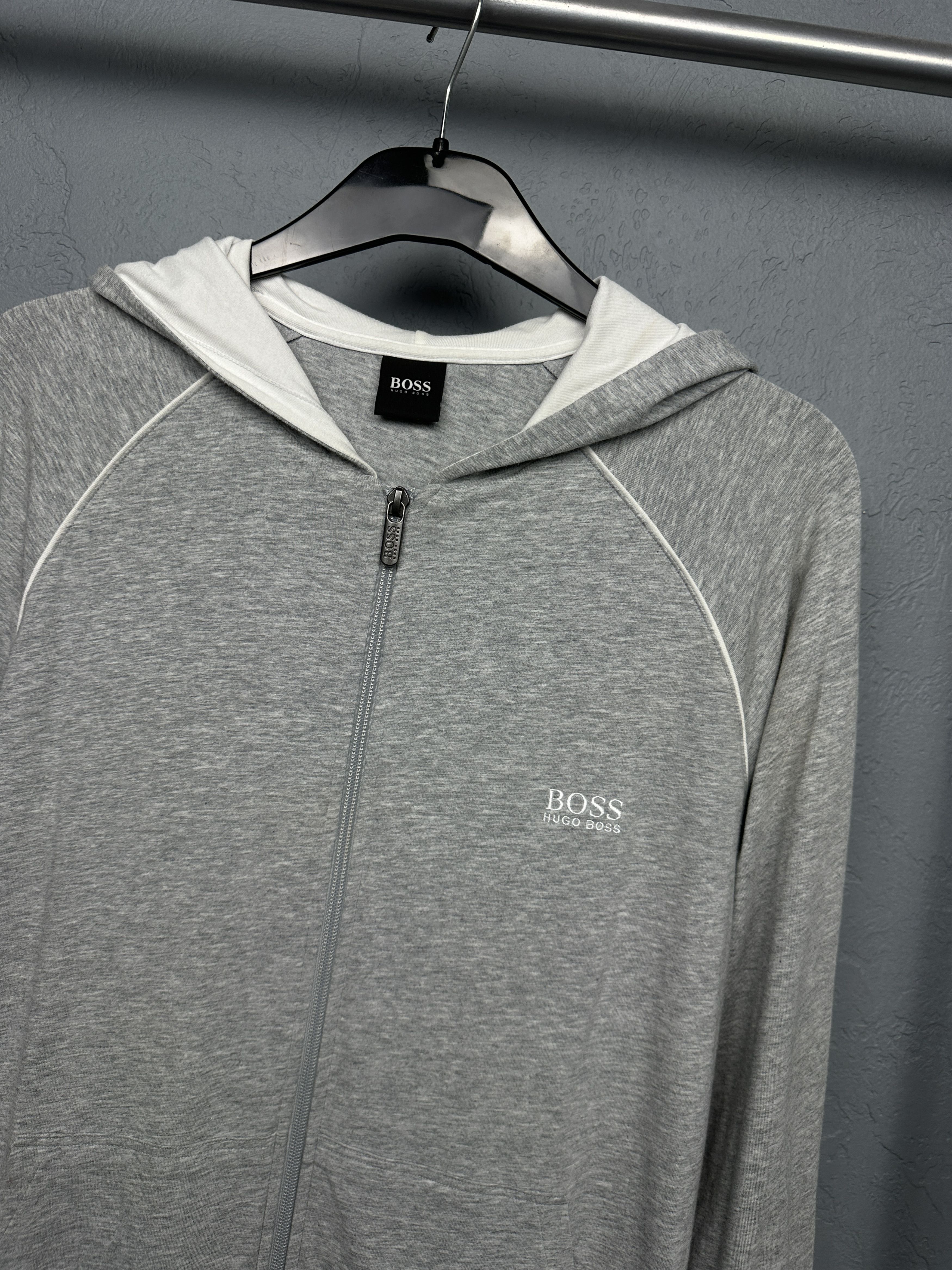 Hugo Boss Hugo Boss Mens Zip Hoodie Size US M / EU 48-50 / 2 - 2 Thumbnail