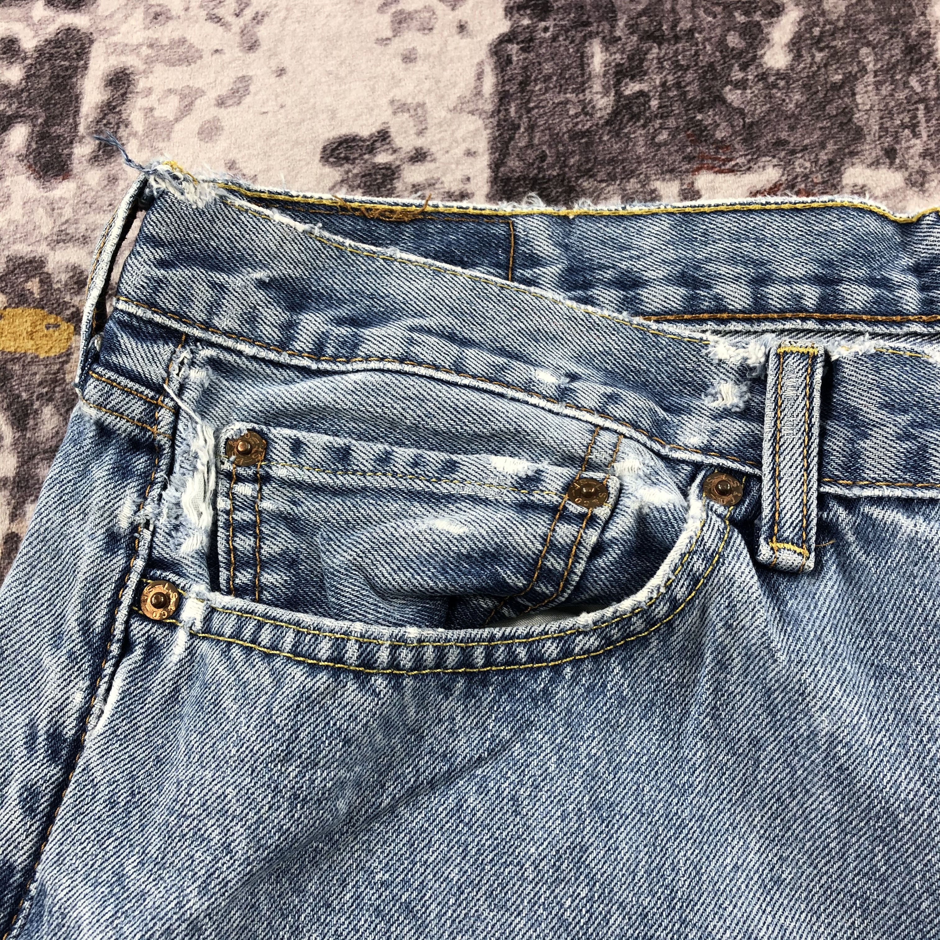 Levi's × Vintage Vintage Blue Wash Levis 505 Jeans-JM2412 Size US 38 / EU 54 - 12 Thumbnail