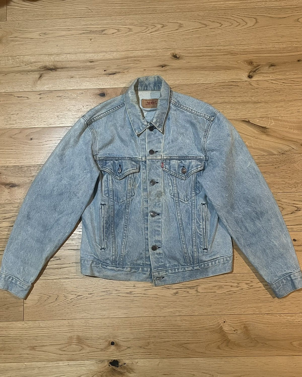 Levi's Vintage Clothing Vintage 1994 Hand-Painted Levi’s Jacket Made in USA Size 42 Size US S / EU 44-46 / 1 - 1 Thumbnail