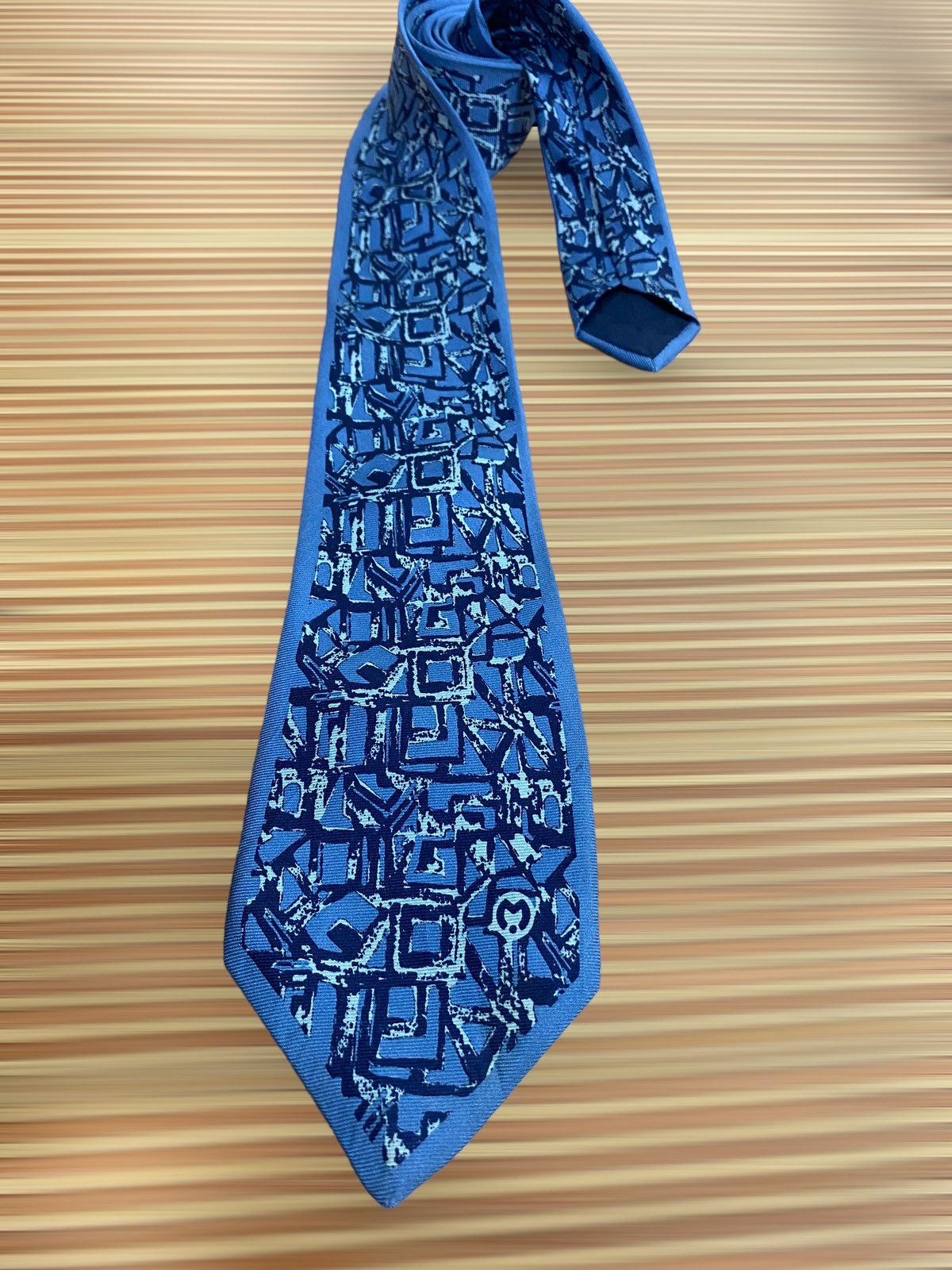 Mila Schon Rare‼️ Vintage Mila Schon Nect Silk Tie Made in Italy Size ONE SIZE - 2 Thumbnail