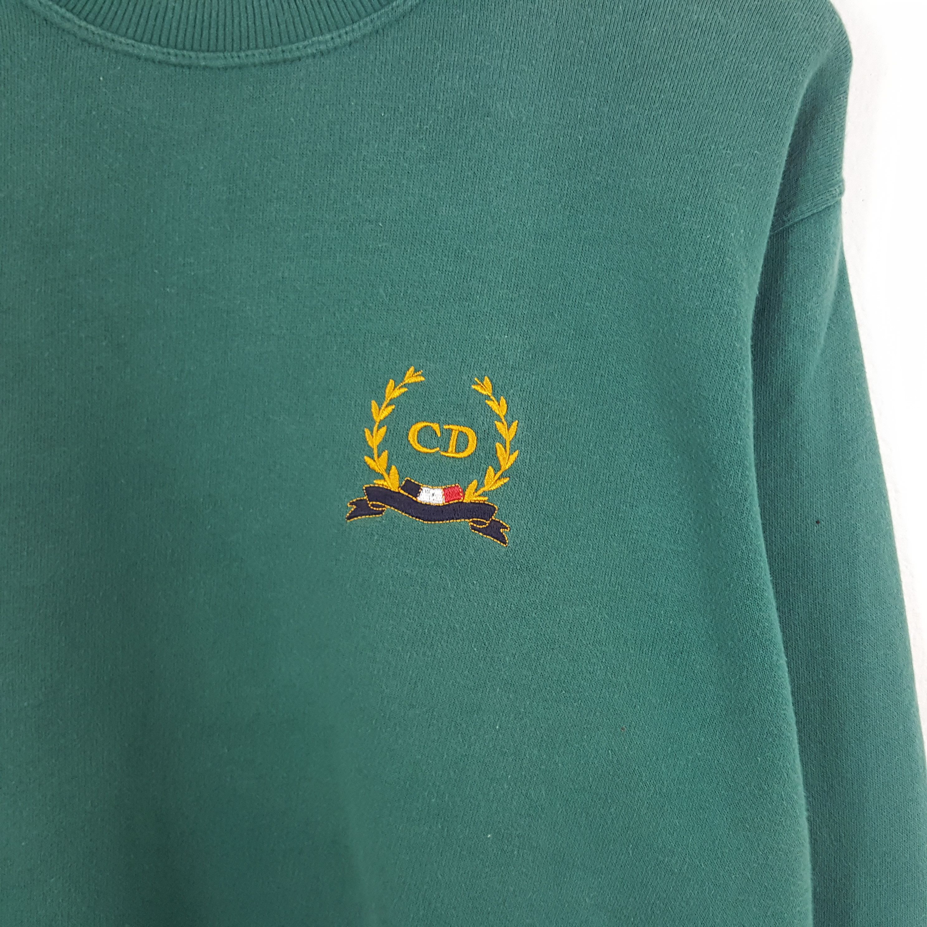 Christian Dior Monsieur × Vintage Vintage Christian Dior Sweatshirt Size US M / EU 48-50 / 2 - 2 Thumbnail