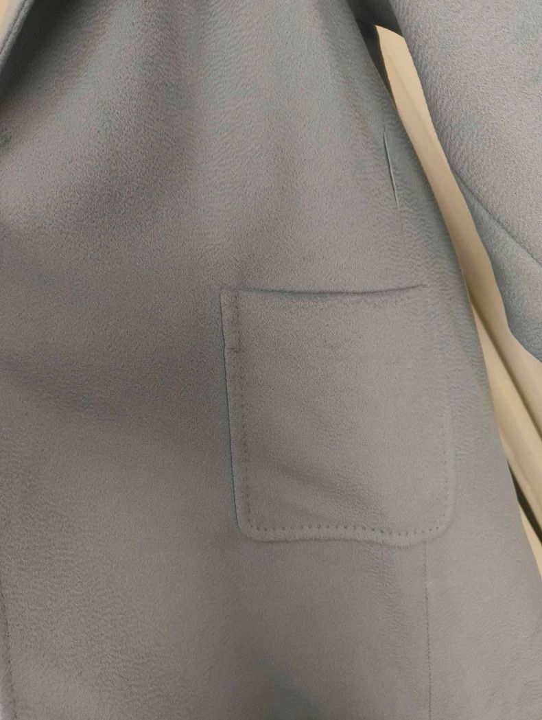 Max Mara Max Mara Blue Camel Hair Coat Size S / US 4 / IT 40 - 4 Thumbnail