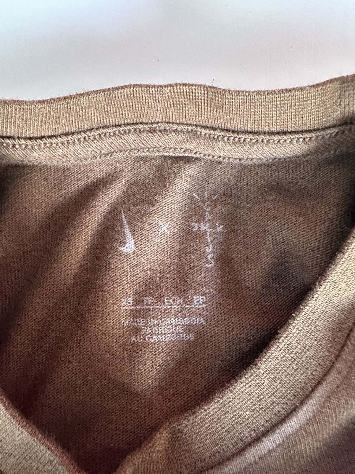 Nike × Travis Scott Nike x Travis Scott CACT.US CORP U NRG BH T-Shirt DM1285-259 Size US XS / EU 42 / 0 - 3 Thumbnail