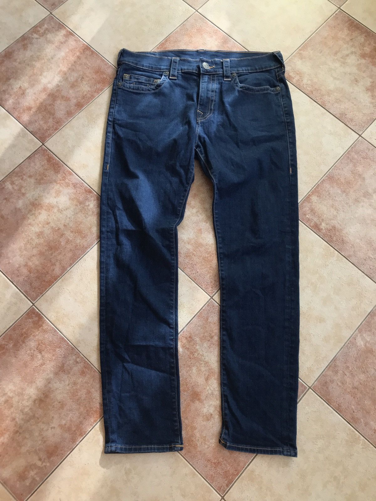 True Religion × Vintage Vintage True Religion Rocco No Flap SE Jeans Size US 34 / EU 50 - 2 Thumbnail