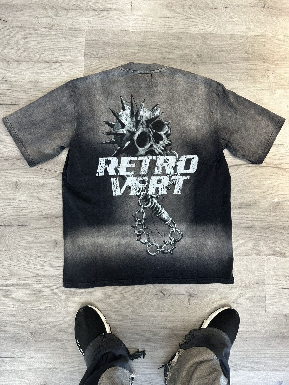 RETROVERT Retrovert Skull Weapon T-Shirt Black Size US L / EU 52-54 / 3 - 2 Thumbnail