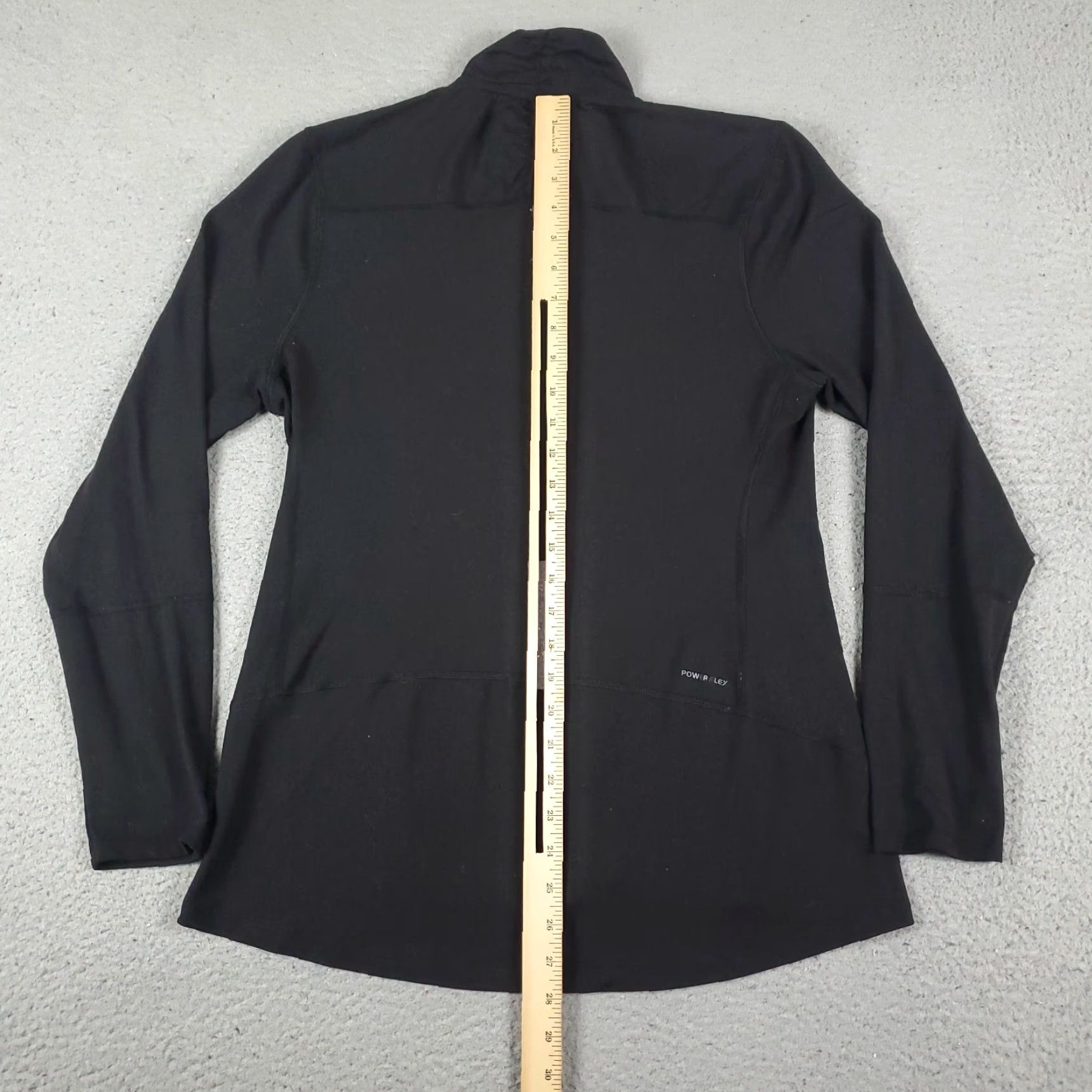 Champion Champion Sweater Womens Large Black Polyester Full Zip Up Sweatshirt Size L / US 10 / IT 46 - 7 Thumbnail