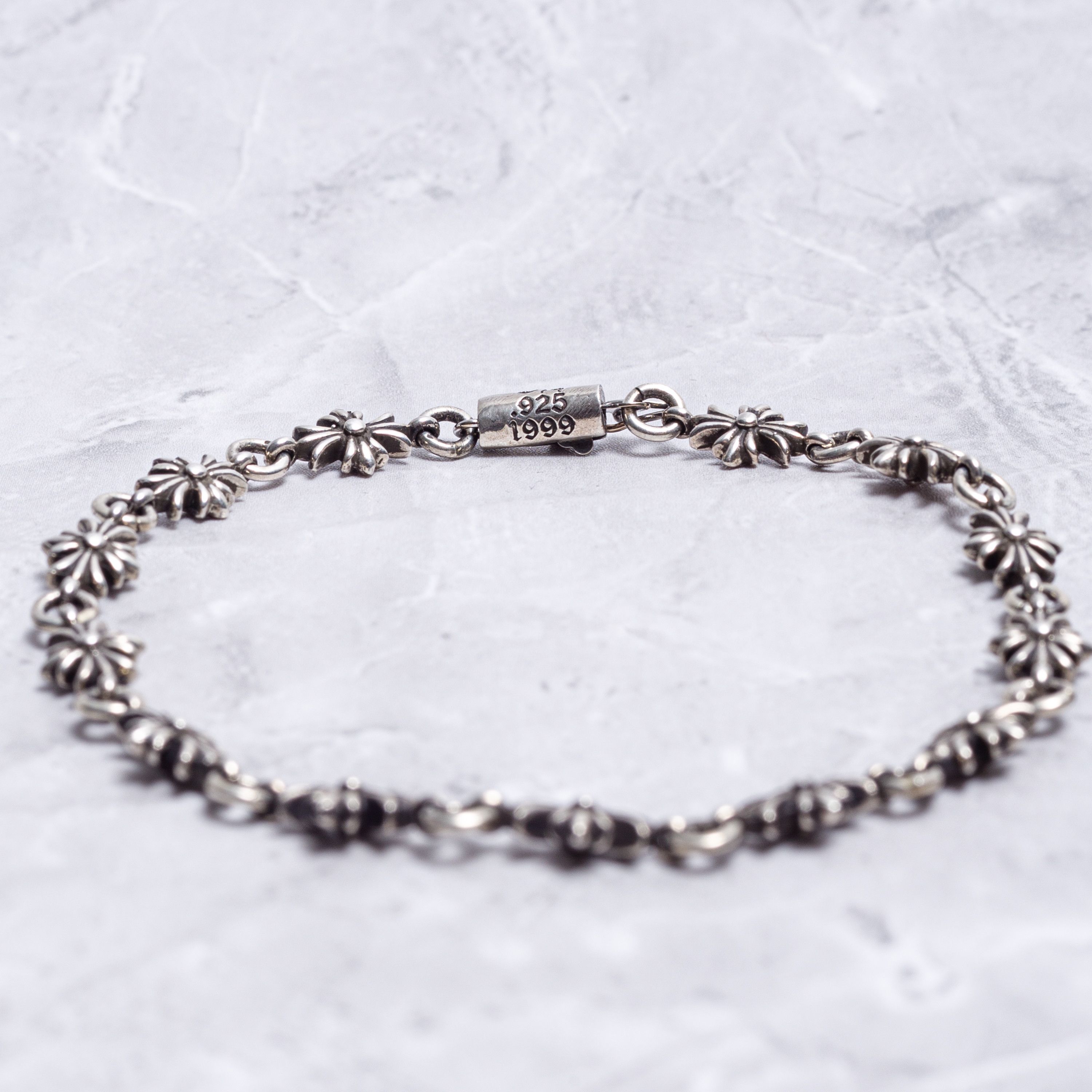 Chrome Hearts CHROME HEARTS Silver Tiny E 13 links Bracelet Size ONE SIZE - 4 Thumbnail
