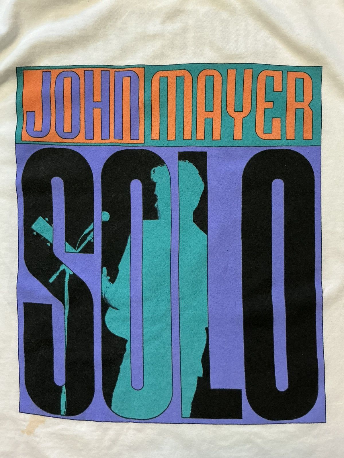 Comfort Colors John Mayer Solo Tour 2023 Official Merch Graphic S/S T-Shirt Size US L / EU 52-54 / 3 - 6 Thumbnail